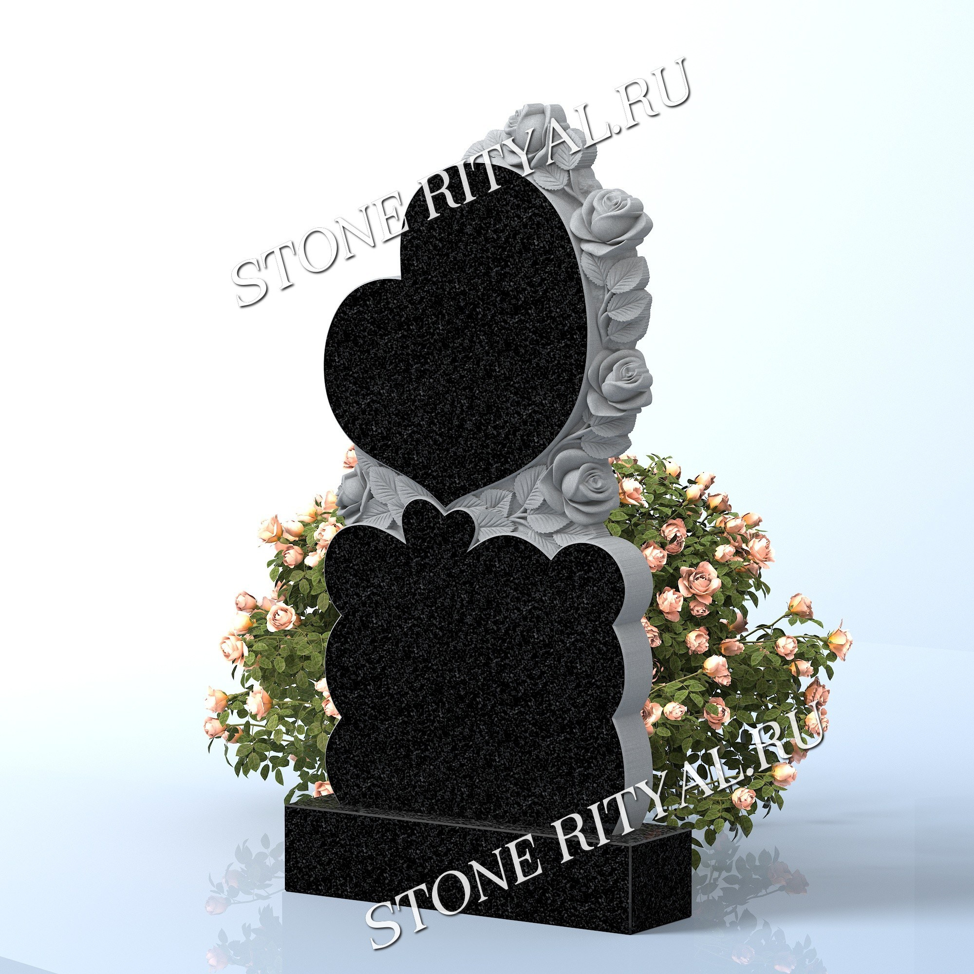 Вертикальные памятники фигурные. Изготовление и установка памятников в Москве и МО