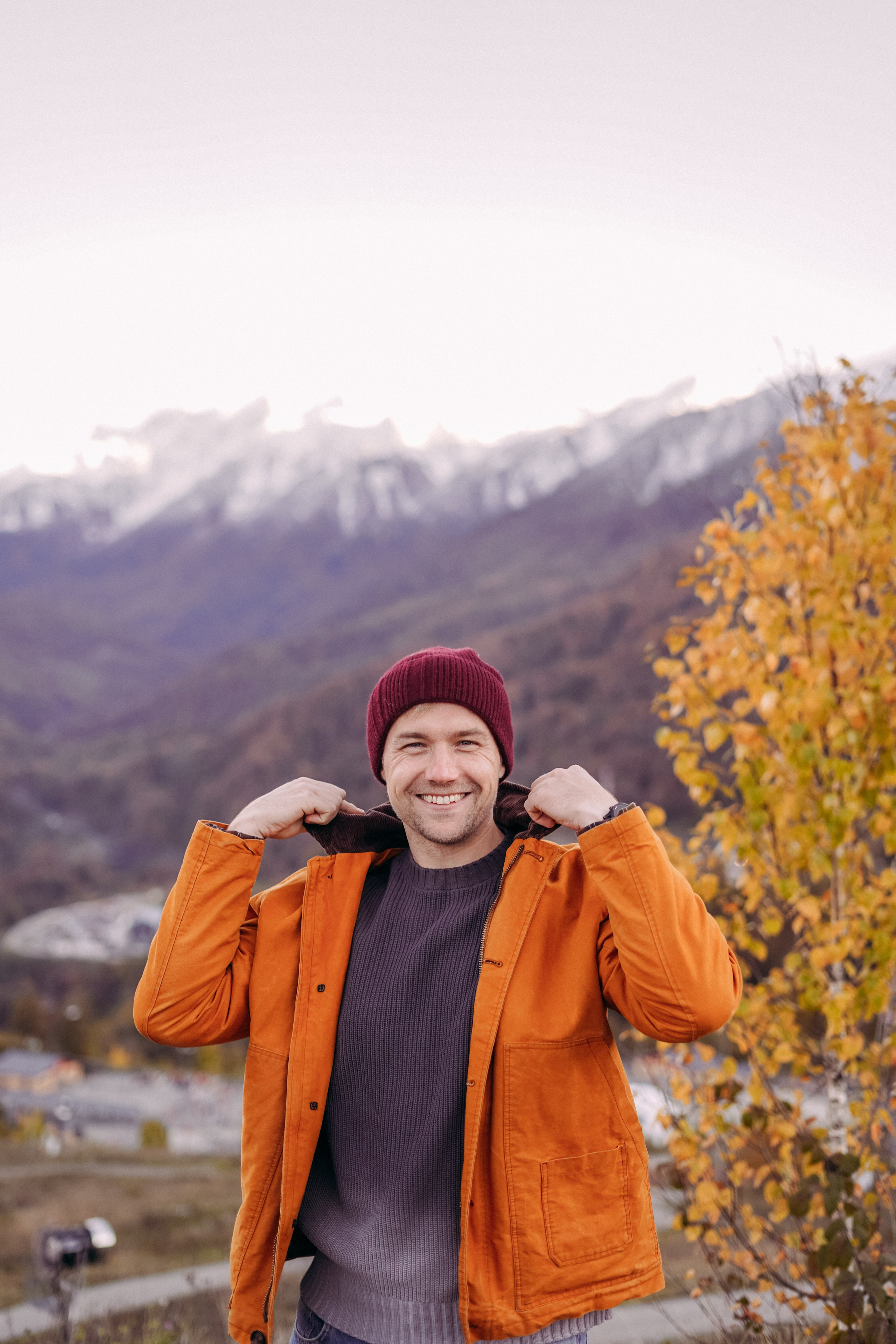 Алексей, Анна и Валентина в Горной Олимпийской деревне. Фотограф в Сочи и Абхазии | Фототуры | September Air