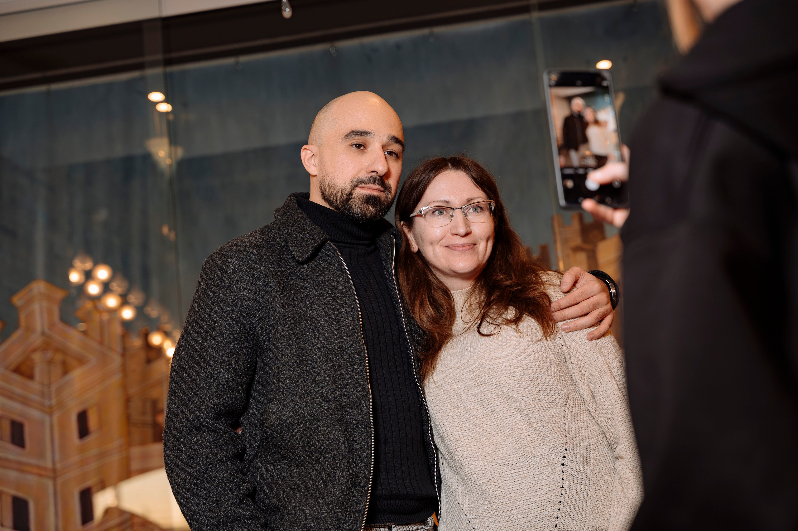 ФАН встреча участников проекта FACTOR.BY: Ибрагима Карасова и Шамхала Хачатуряна. Фотограф Беларусь — Ольга Шаповалова (Жардецкая)