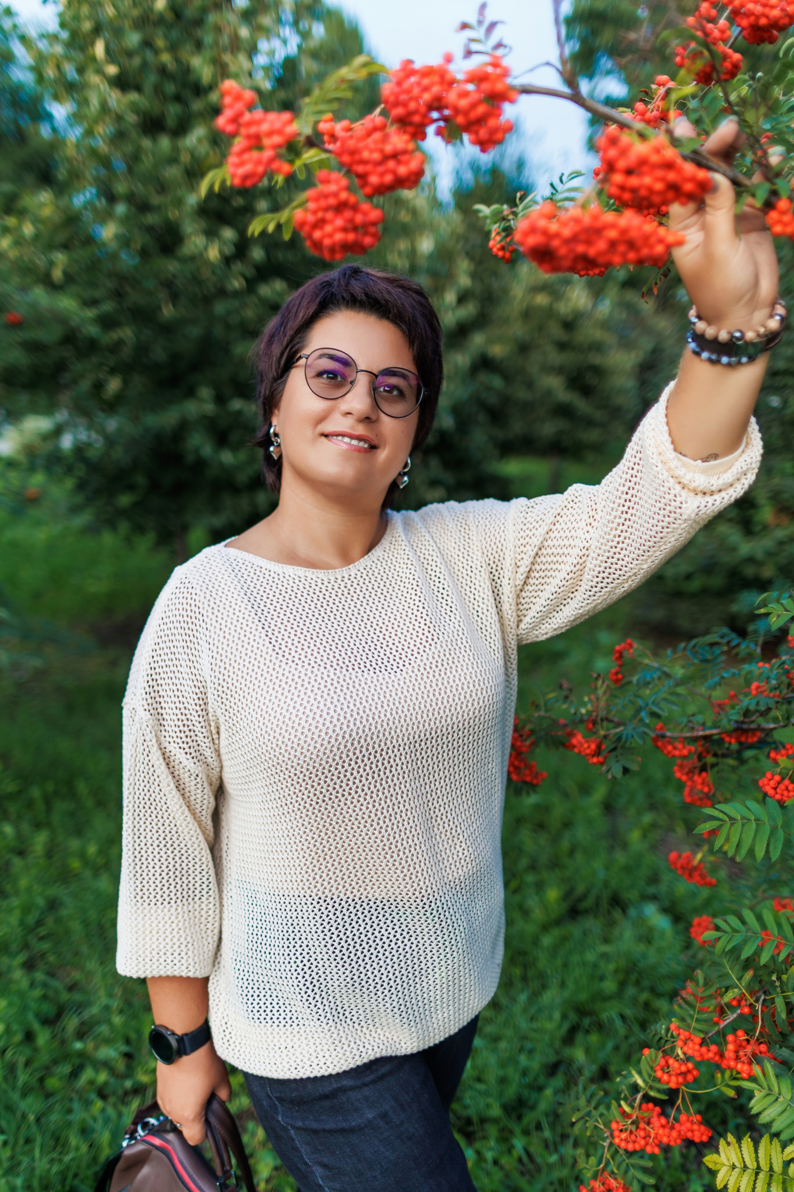 Фотосессия Анастасии в Нагорном парке. Фотограф в Барнауле Юлия Бобровских