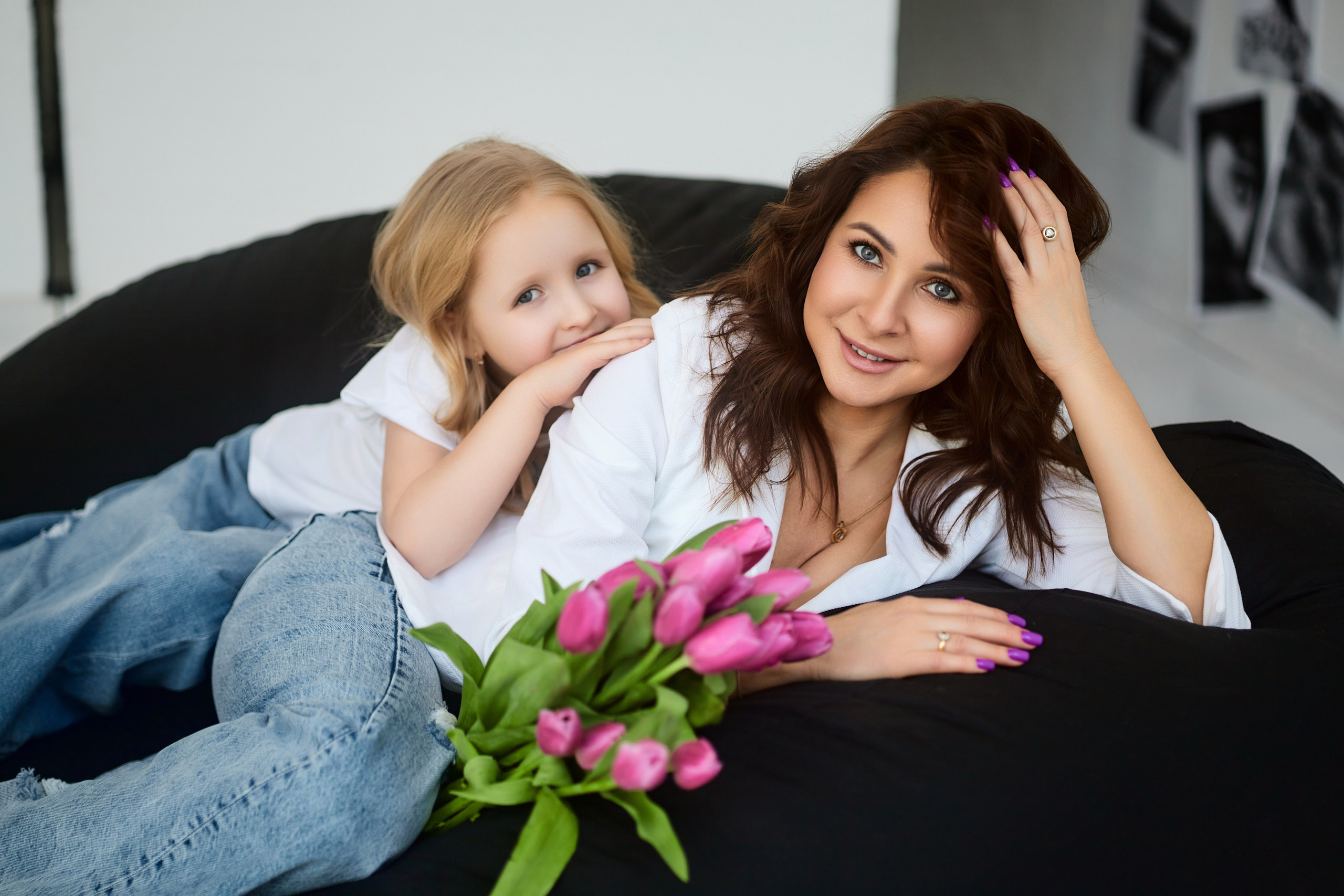 Мама и дочь. Фотограф в Минске Анна Кучинская