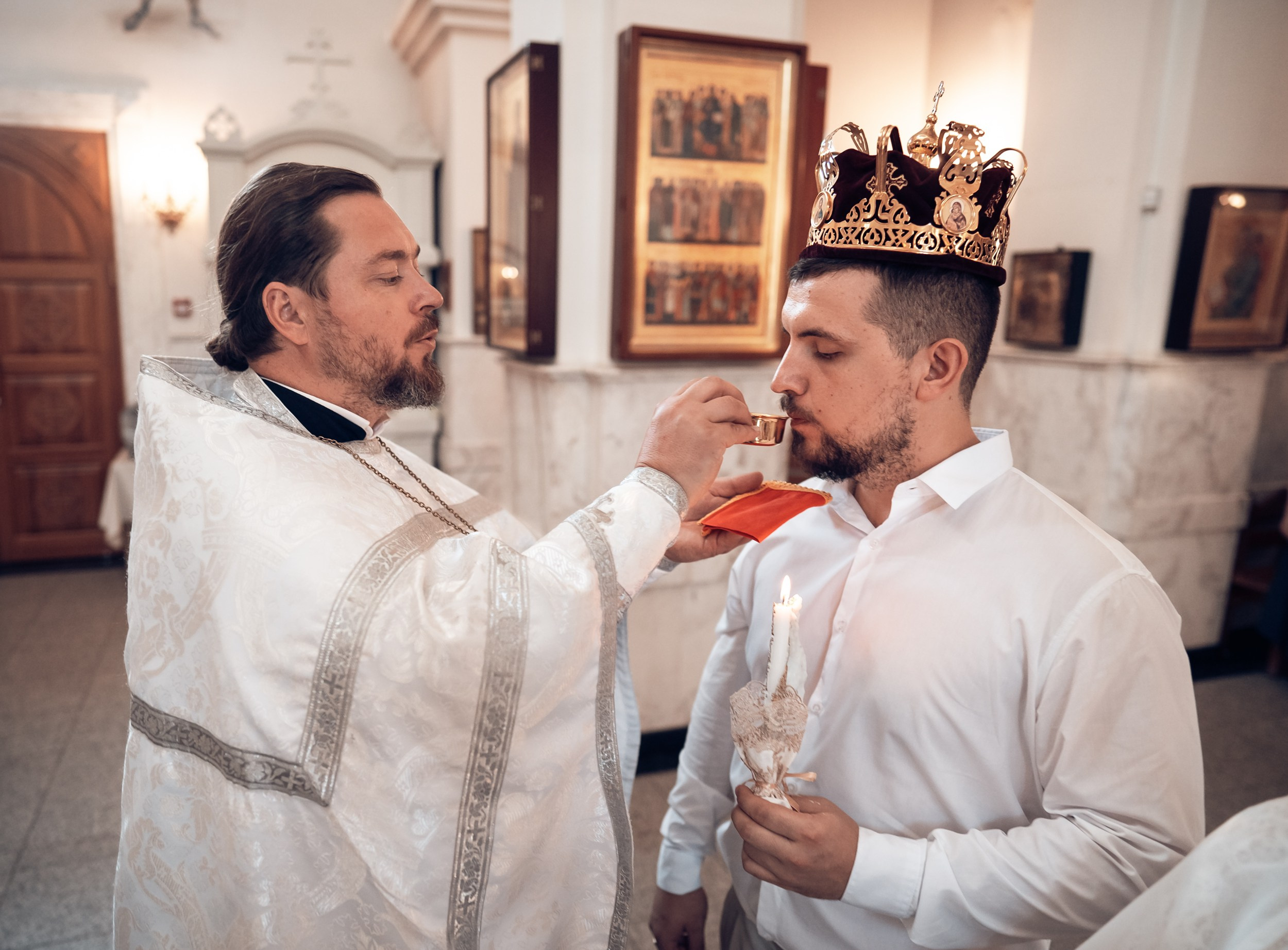 Венчание в храме Вознесения Господня г, Севастополь. Церковный фотограф Севастополь