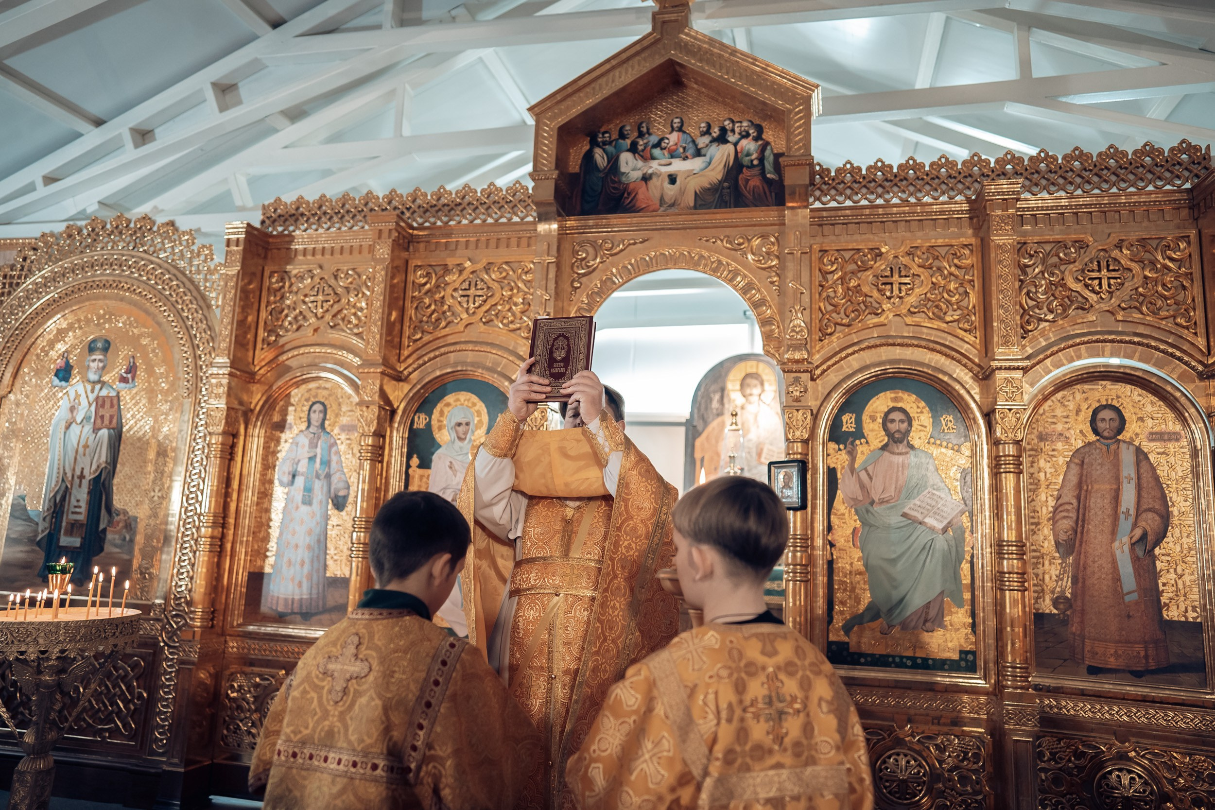 Богослужения в храме Прп.Виталия Александрийского г. Севастополь. Церковный фотограф Севастополь