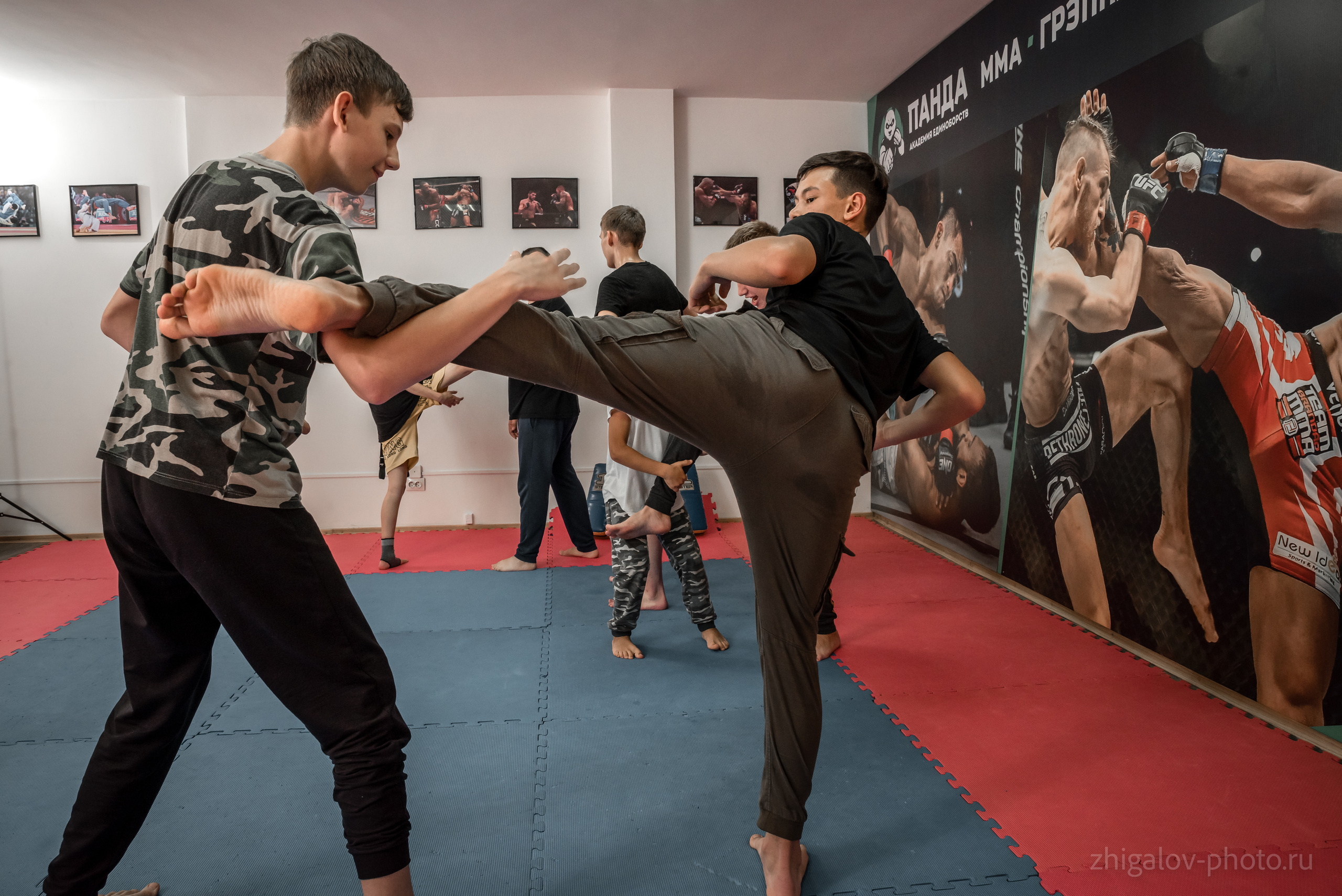 Серия фотосъёмок со спорт клубом единоборств Панда. Семейный и свадебный фотограф в Иркутске Максим Жигалов