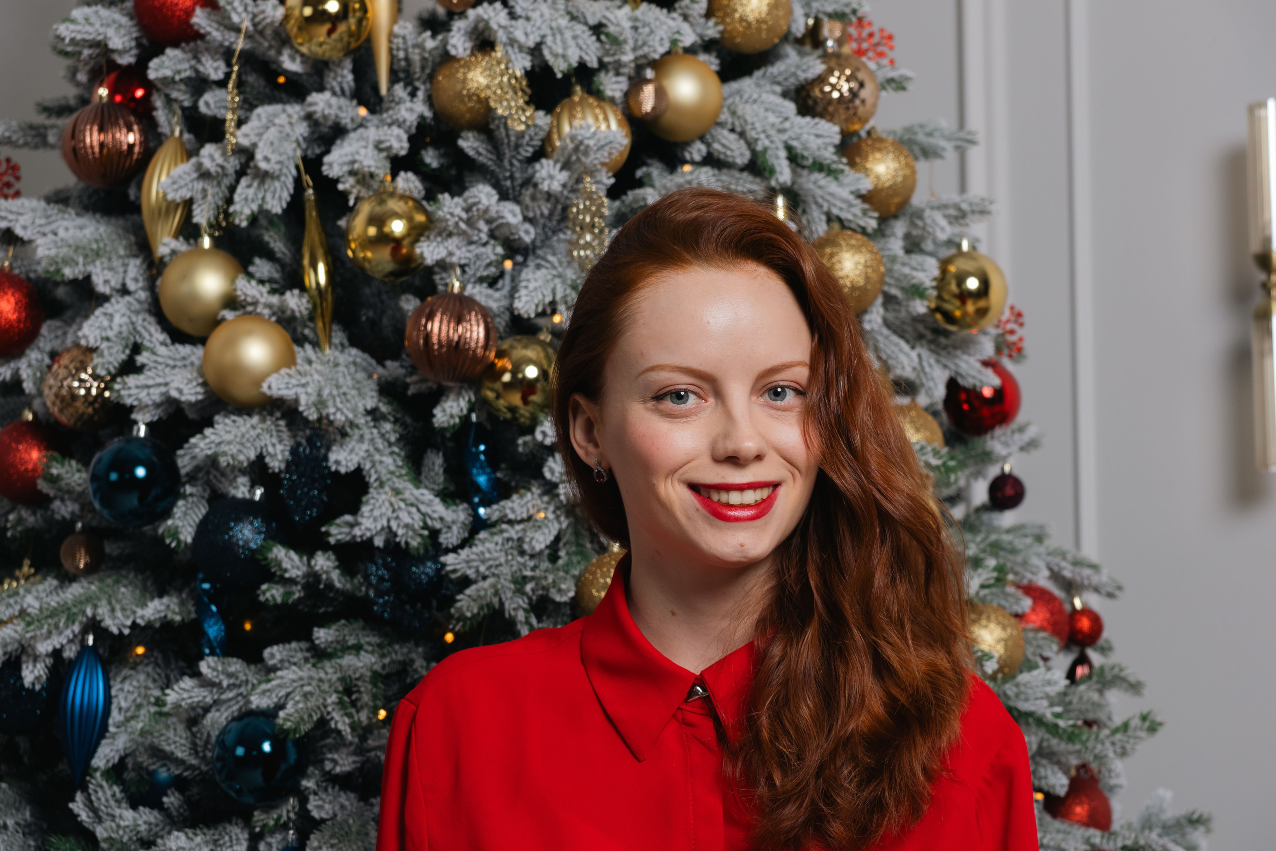 Новогодняя фотосессия в студии. Мария Жук — свадебный и репортажный фотограф в Москве