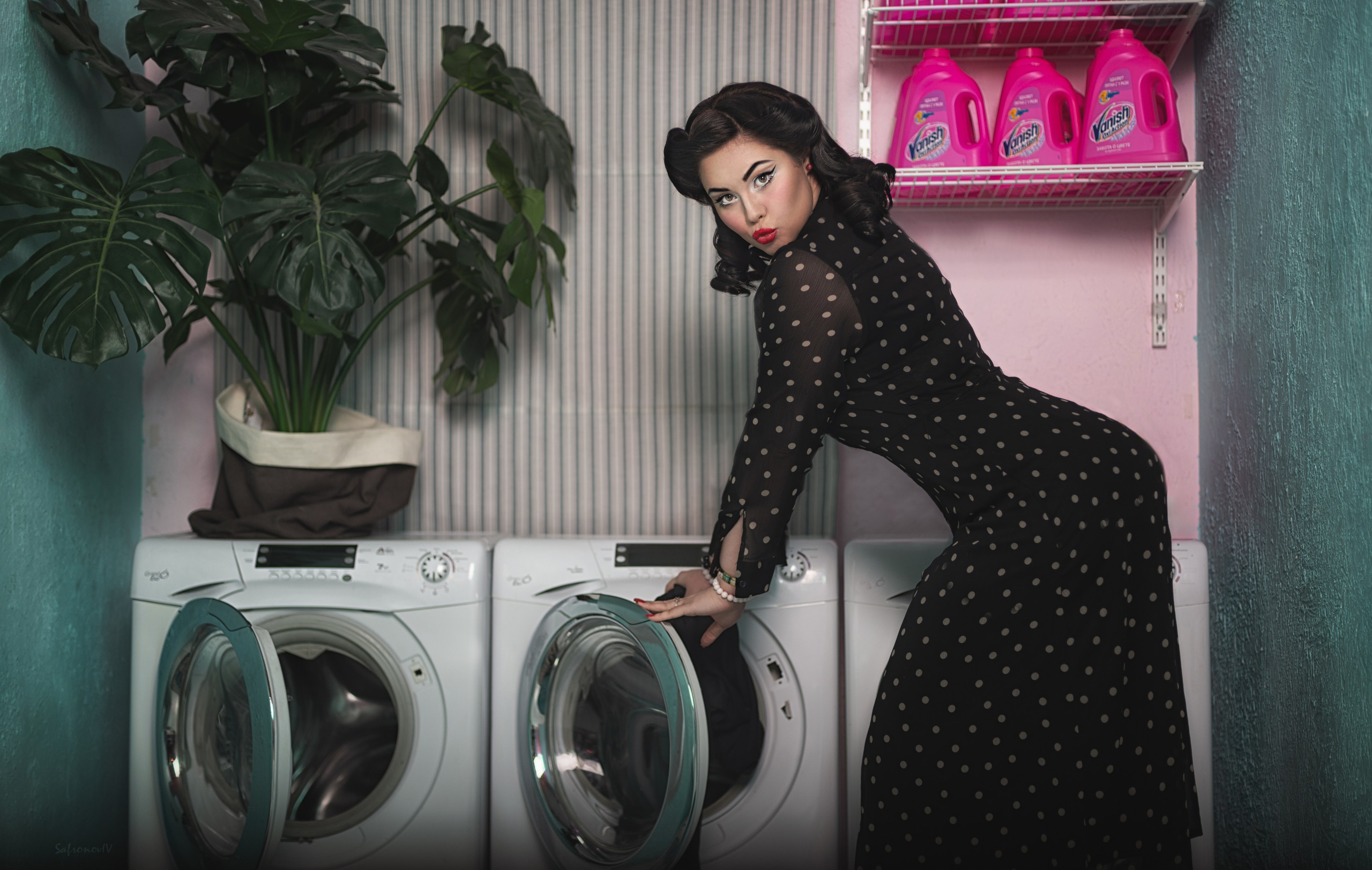 Pin Up vs Rock 80s. Safronov Ivan — a portrait photographer in Moscow