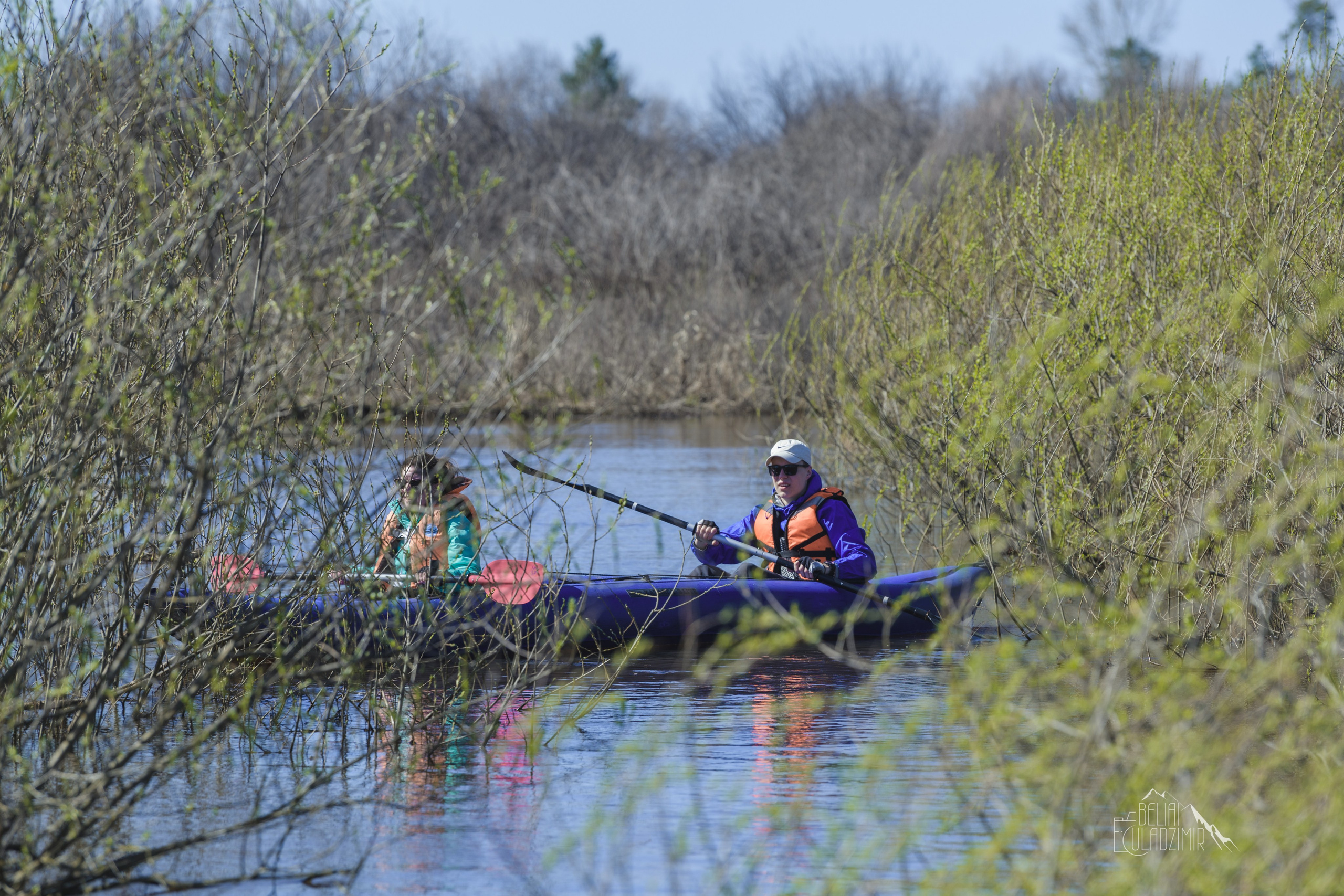 Сплав по реке Тремля 5 апреля 2026 года. Репортажный фотограф Владимир Беляй