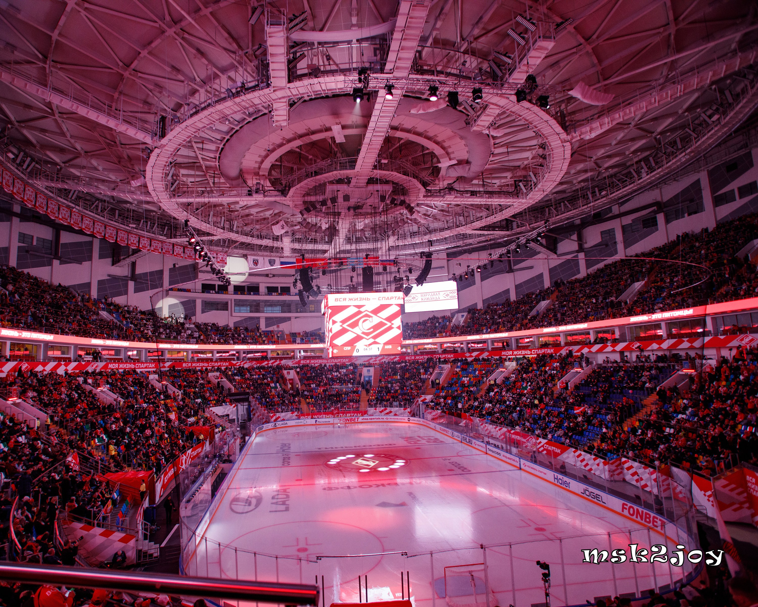 Фоторепортаж. КХЛ. Спартак (Москва) — Ак Барс Казань. Михаил Тоцкий портретный и репортажный фотограф в Москве