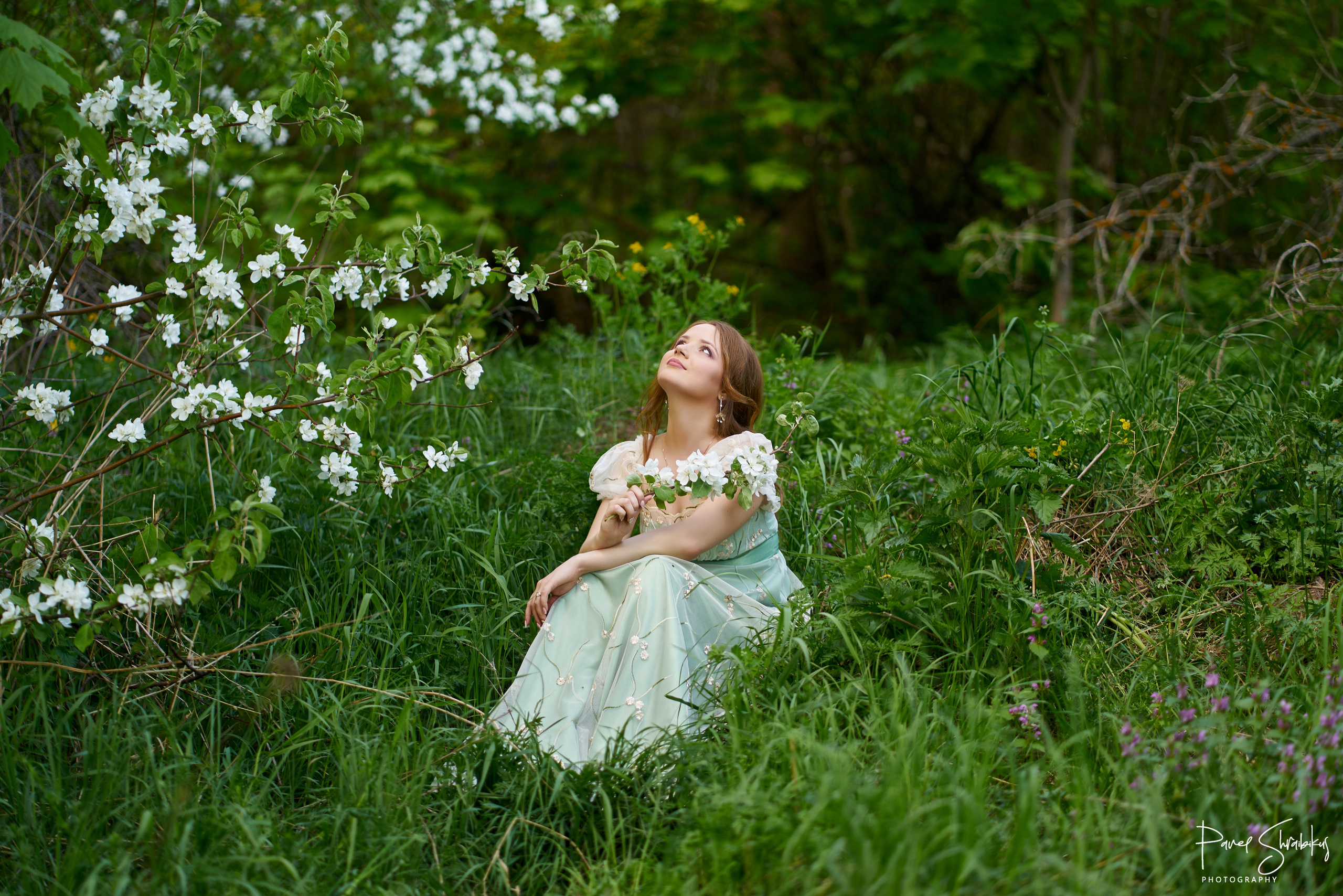 Юля в образе тургеневской девушки. Фотограф Павел Шрайбикус