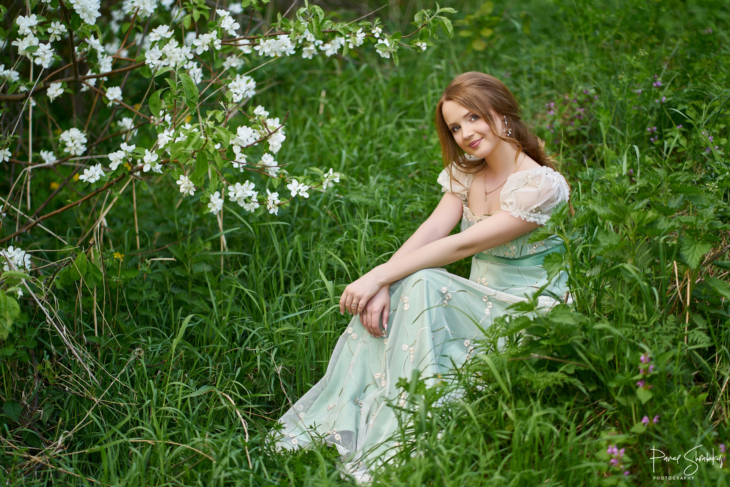 Юля в образе тургеневской девушки. Фотограф Павел Шрайбикус