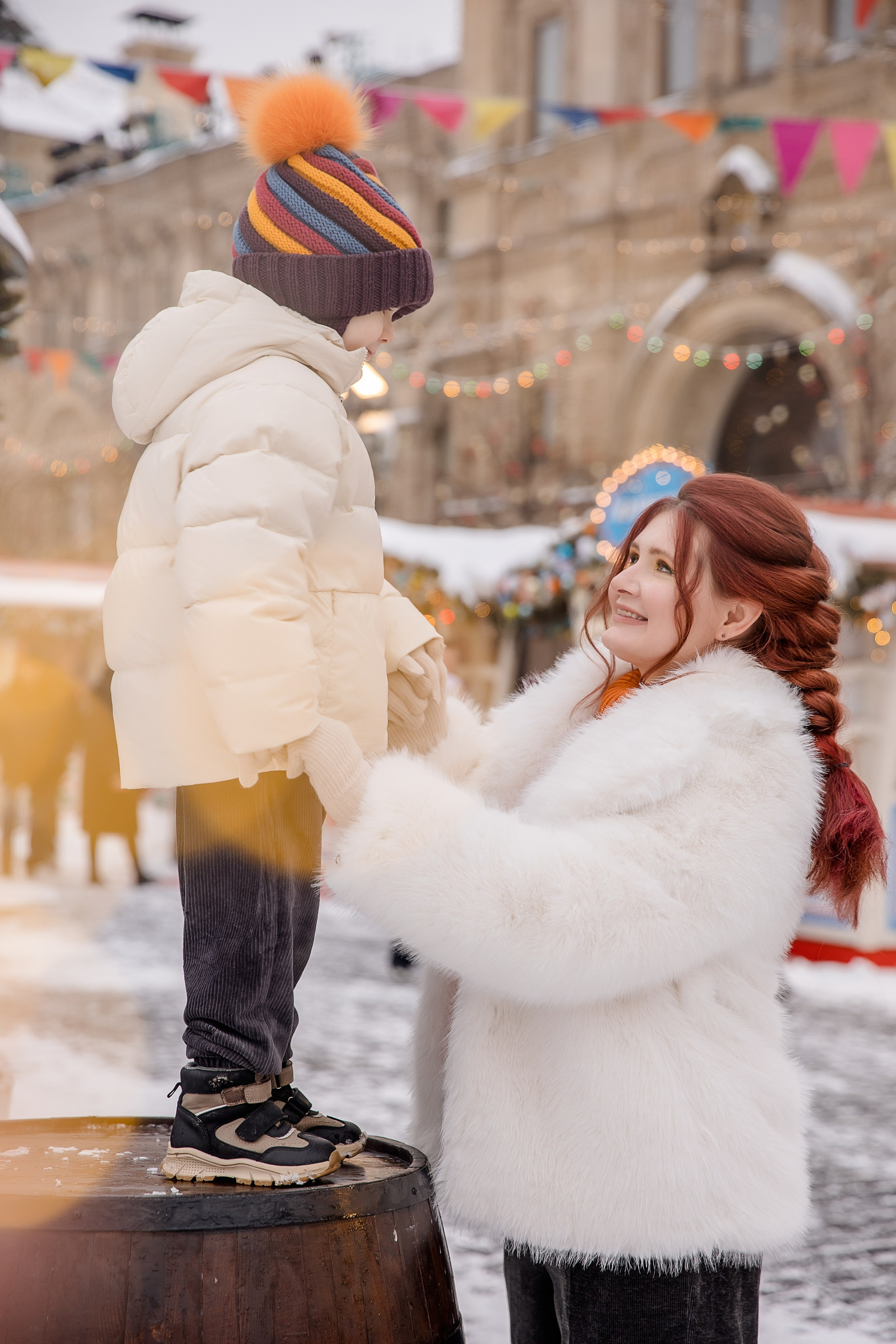 Яркая фотосессия на Красной площади. Семейный и детский фотограф в Москве Вера Ускова
