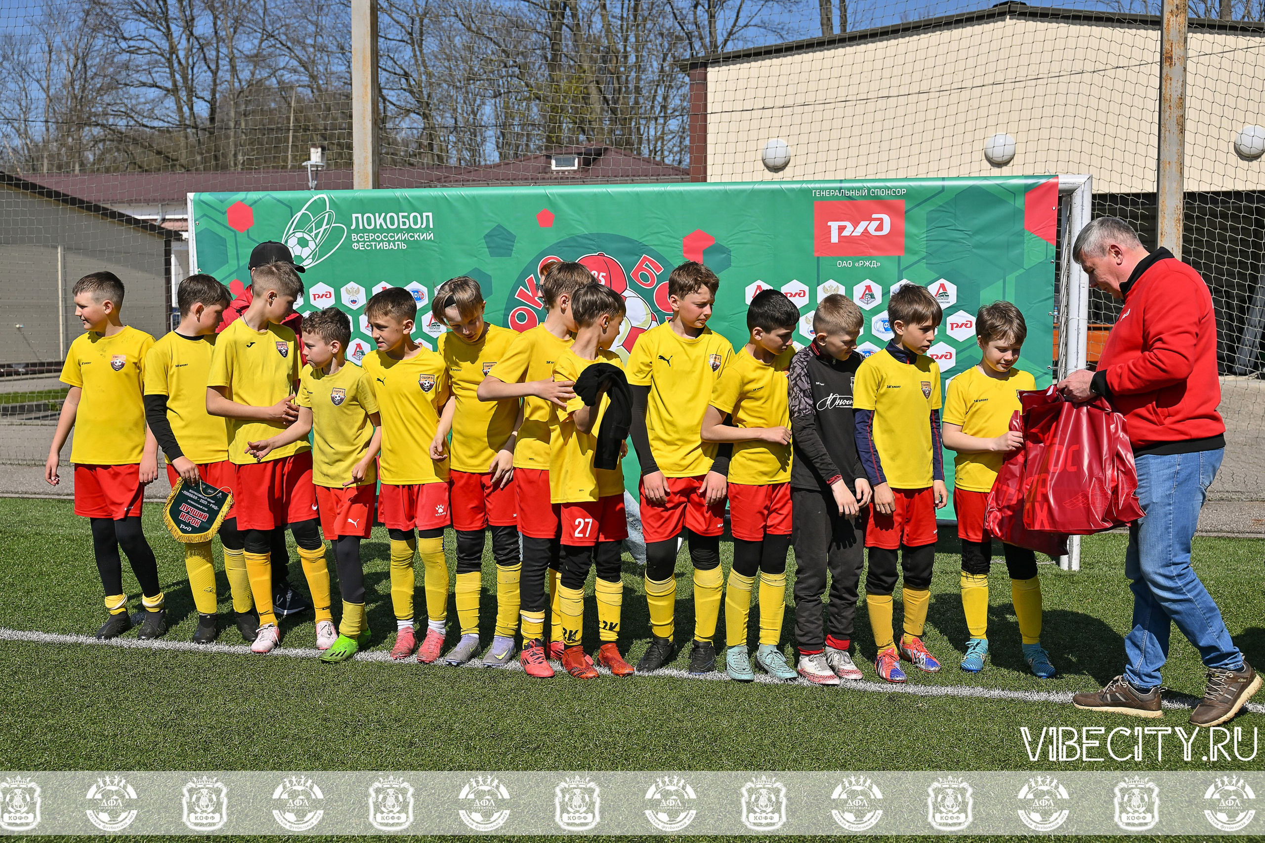 XIX Всероссийского футбольного турнира Локобол 2025 РЖД. VIBECITY.RU Вайб Сити Ру Фоторепортажи Фотоотчеты Калининград