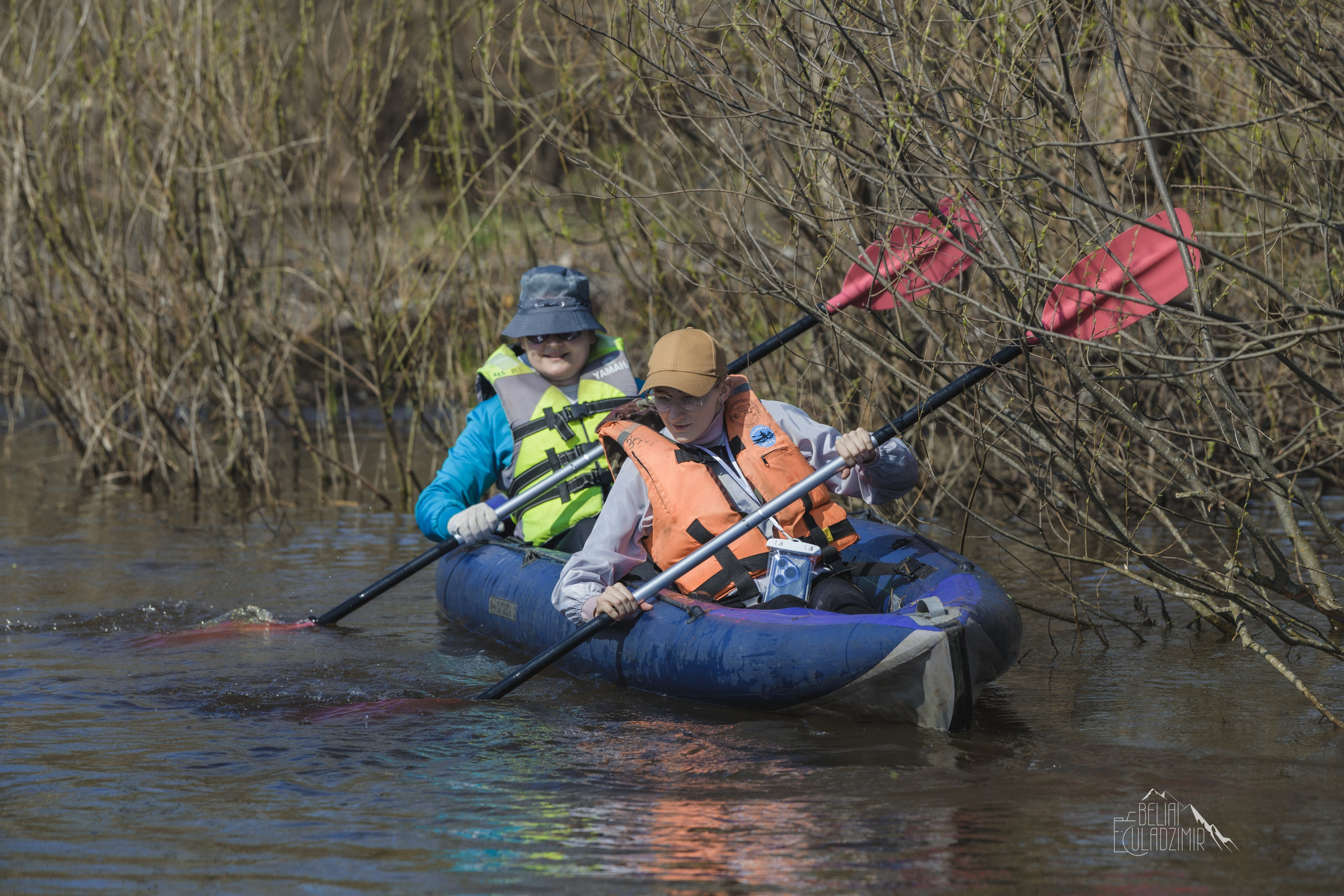 Сплав по реке Тремля 4 апреля 2026 года. Репортажный фотограф Владимир Беляй