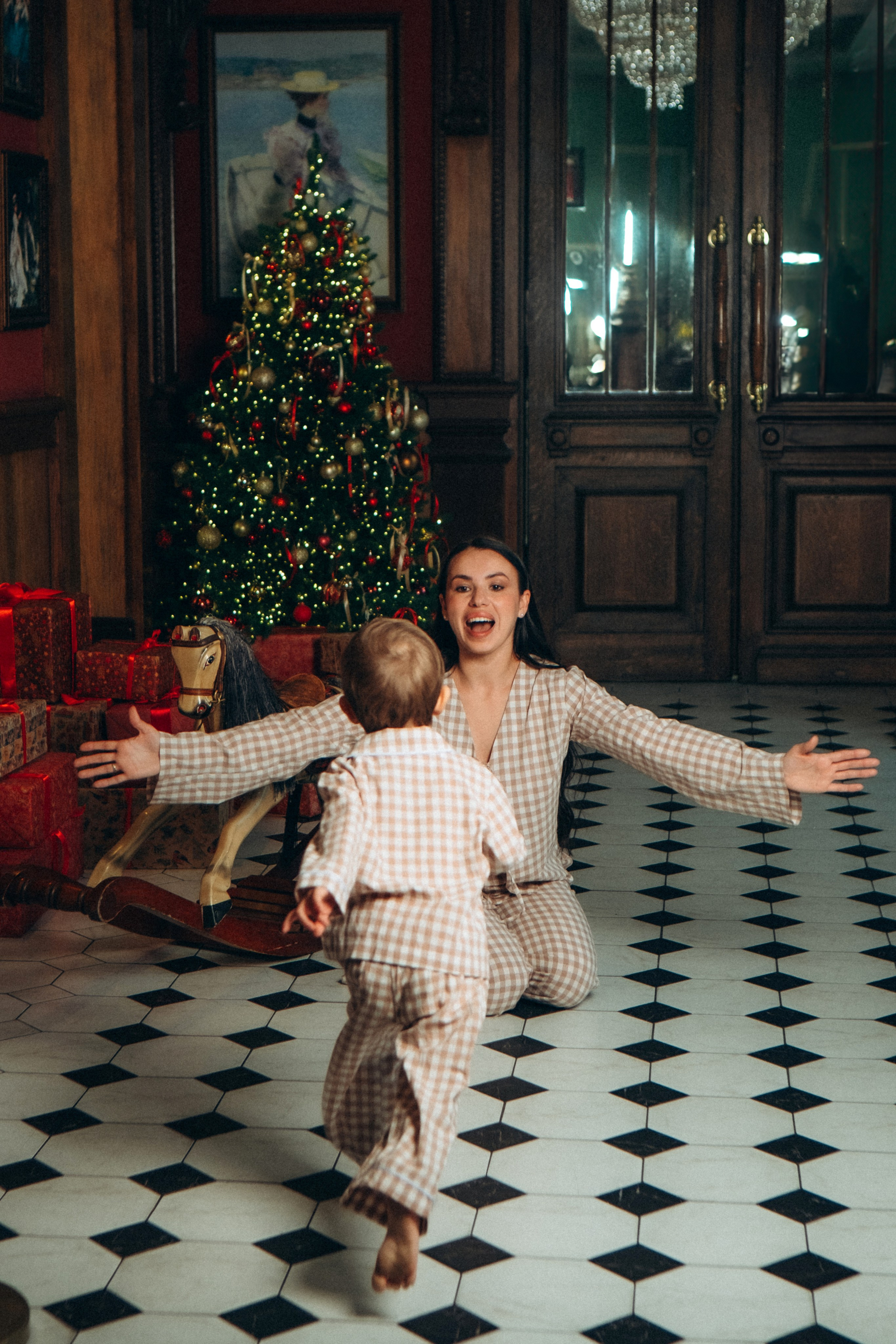 Семейная новогодняя фотосессия. Фотограф в Санкт-Петербурге Кристина Брянская