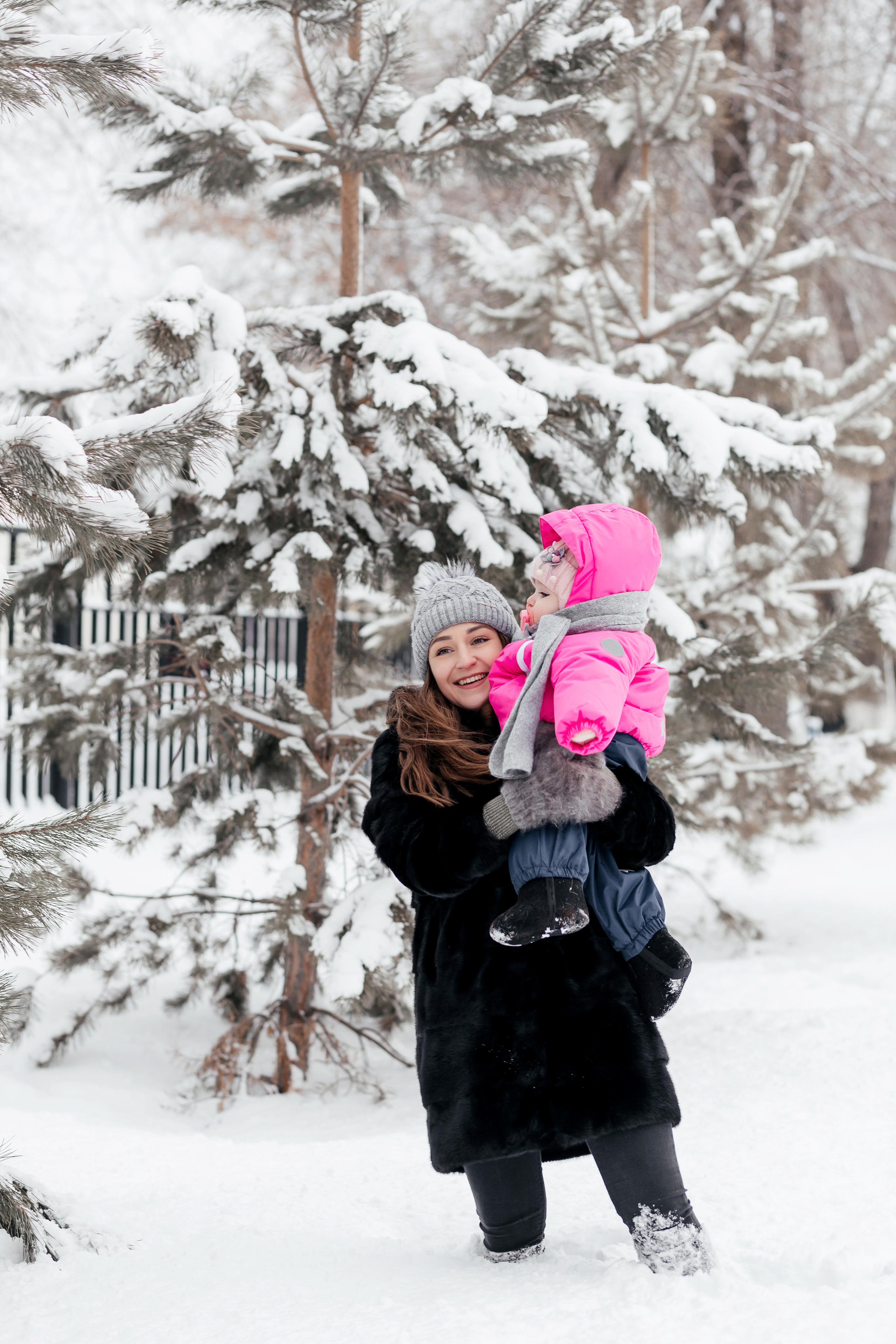 Машуля, зимняя прогулка с дочей. Женский фотограф в Оренбурге Ирина Заводчикова