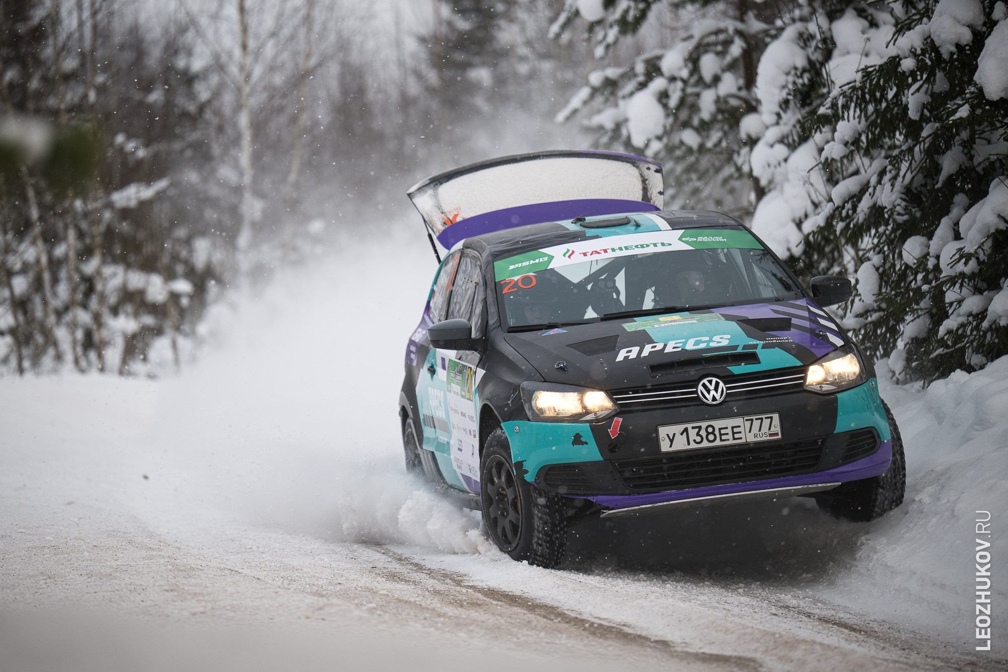Rally Suvorov 2026. Sports photographer Leonid Zhukov