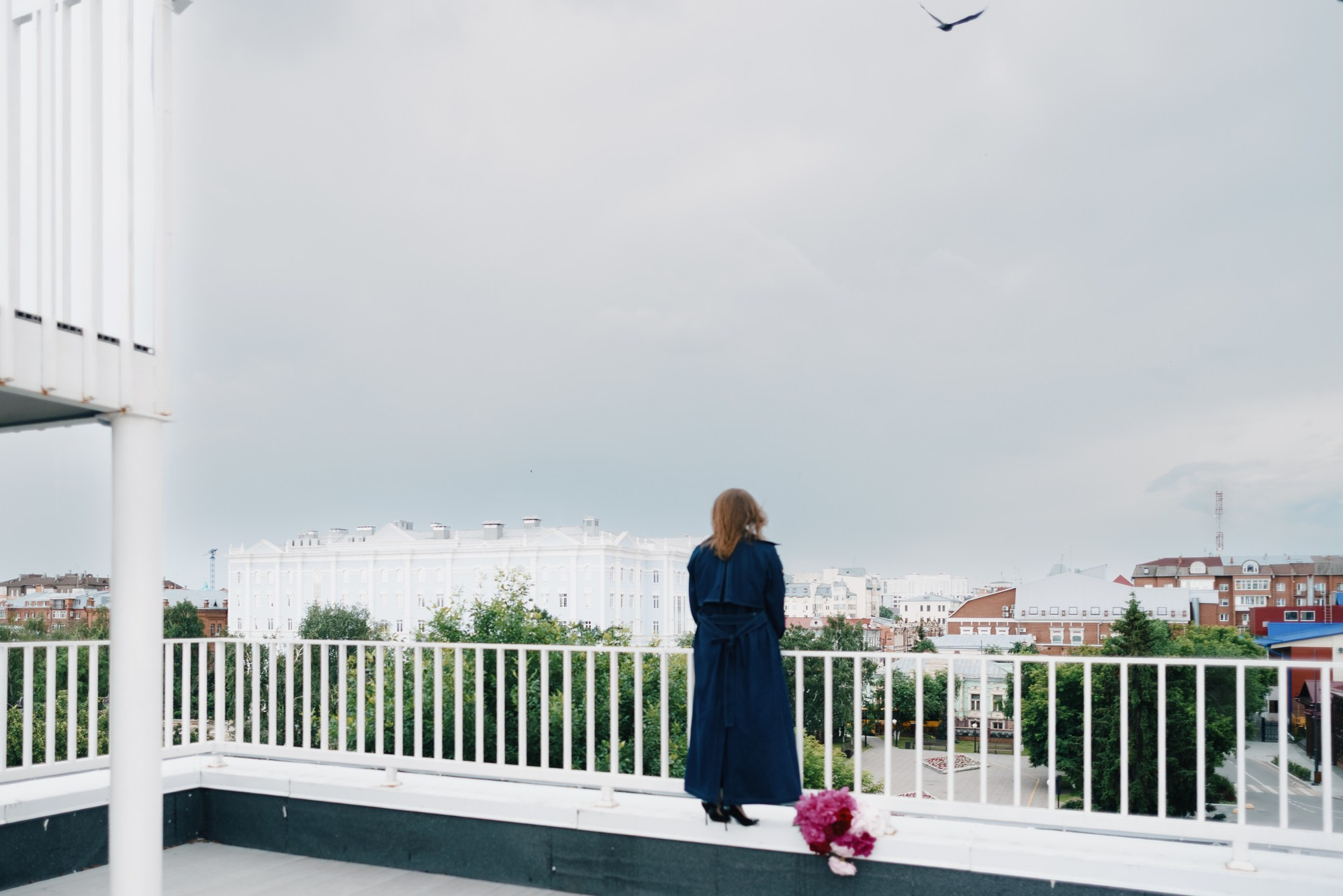 Фотограф Тюмень — Уличная фотосессия на крыше | Дарья Мустафина