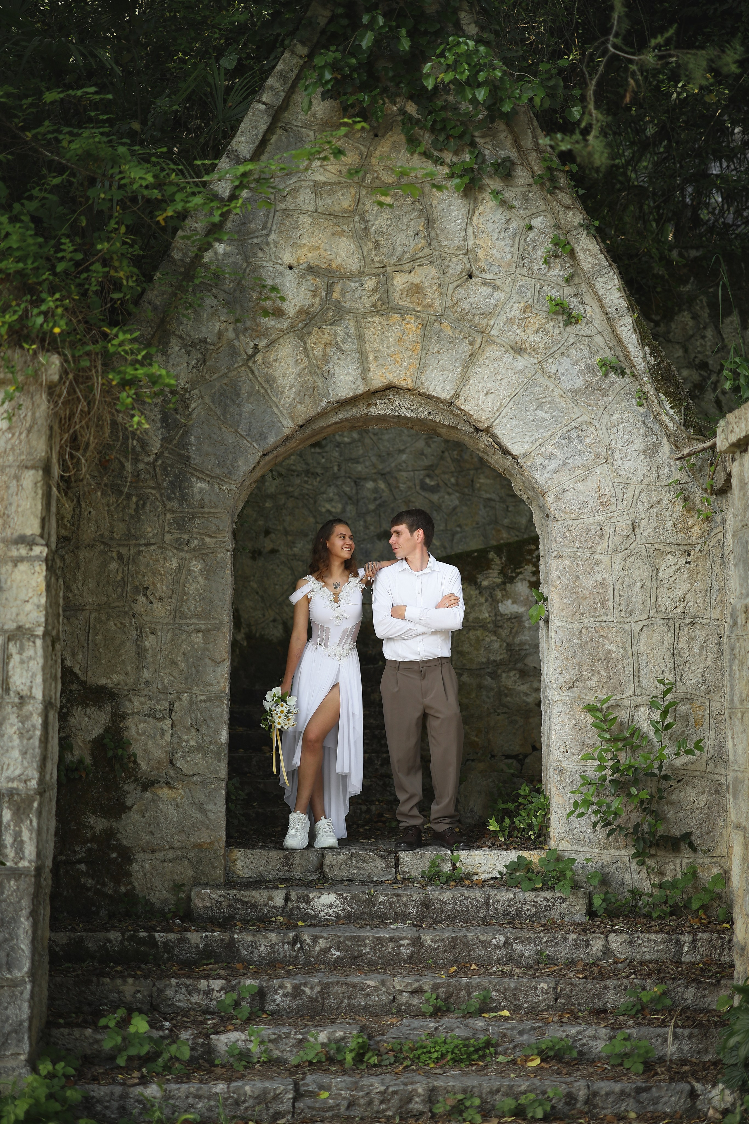 Свадебное Love story в Гаграх. Свадебный и семейный фотограф в Абхазии Жанна Соснина