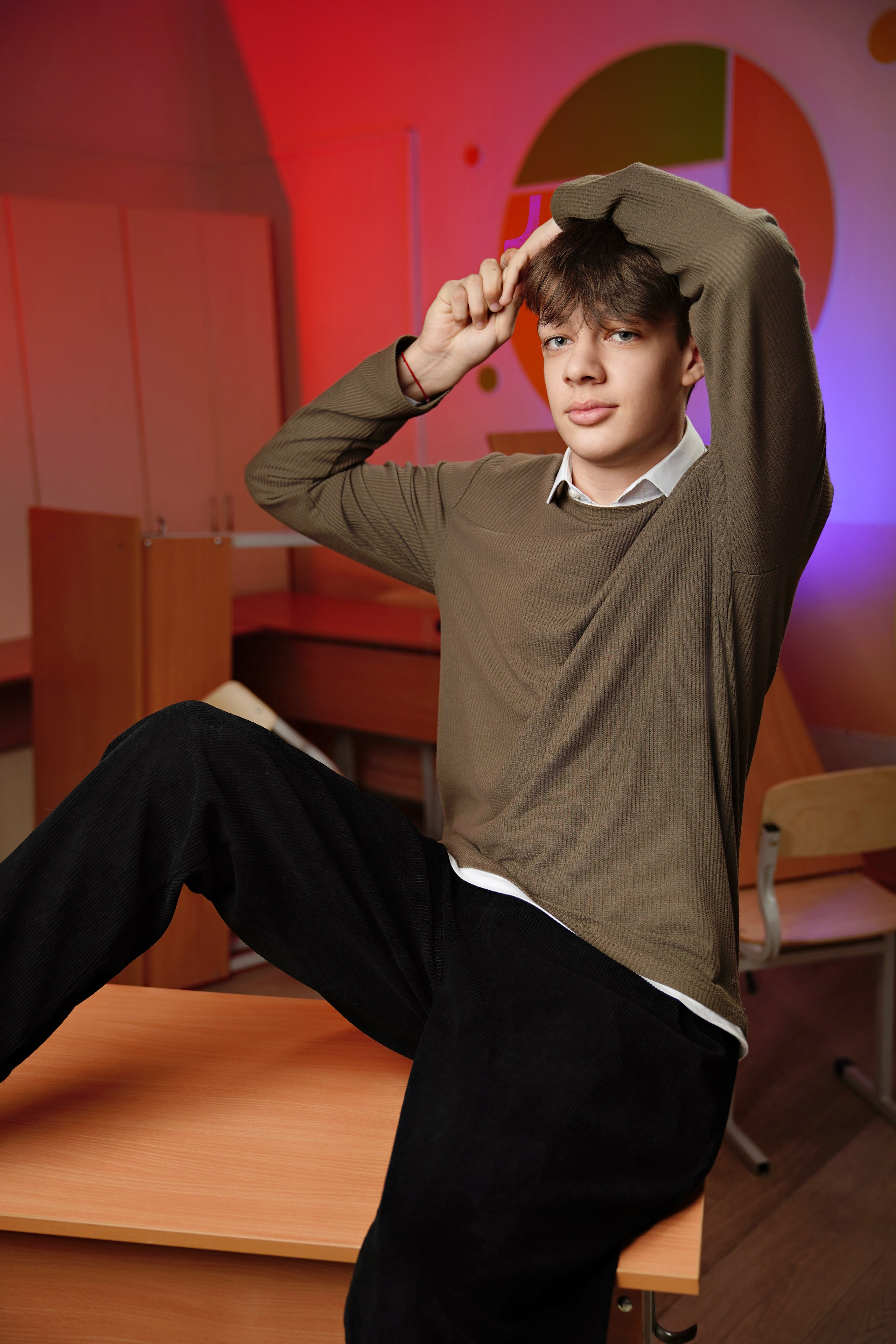 Стиль портрета в школе. GOTRA — выпускные альбомы в Тюмени