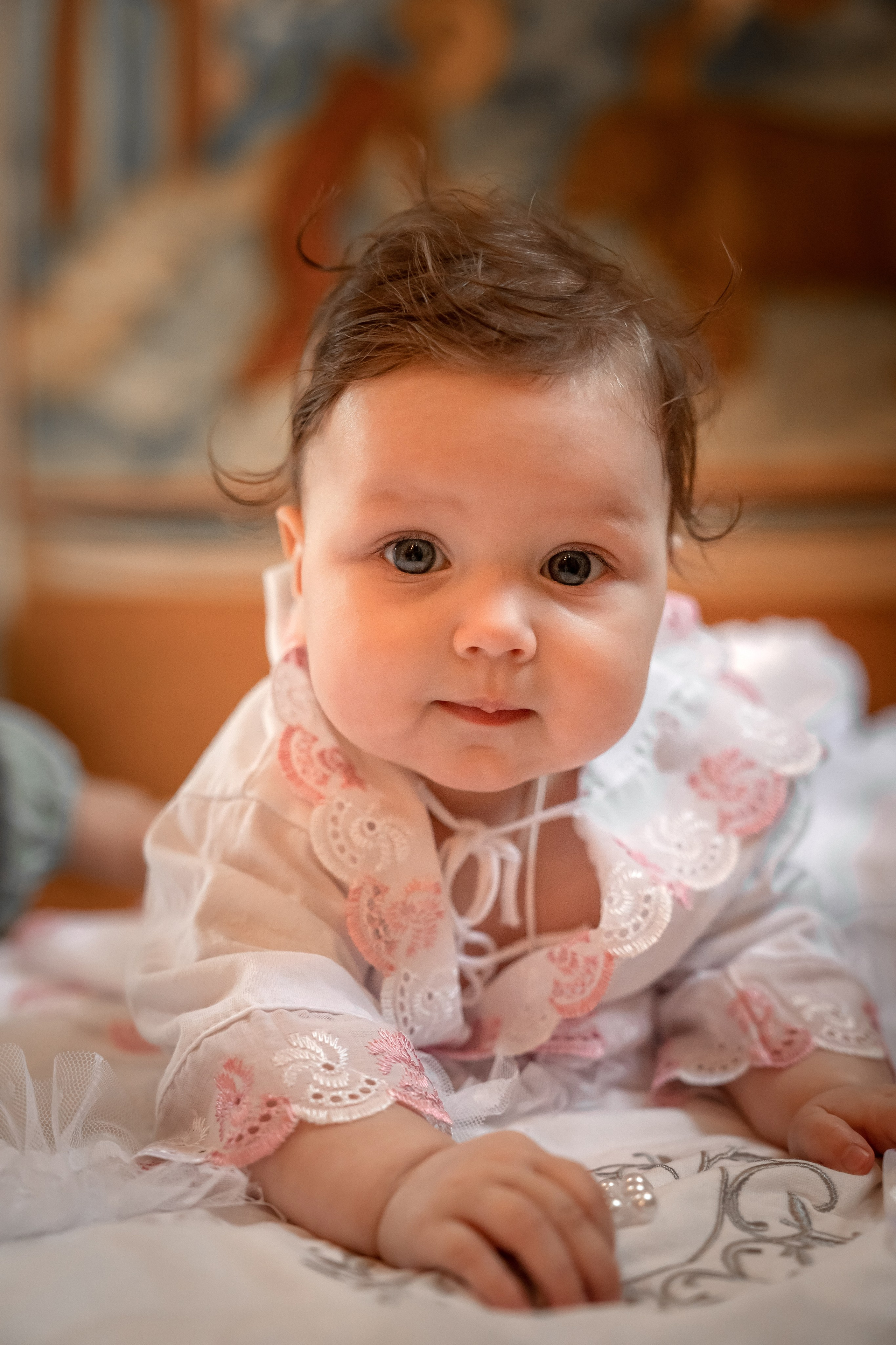 Крещение в Храме преподобного Сергия Радонежского на Рязанке Окской