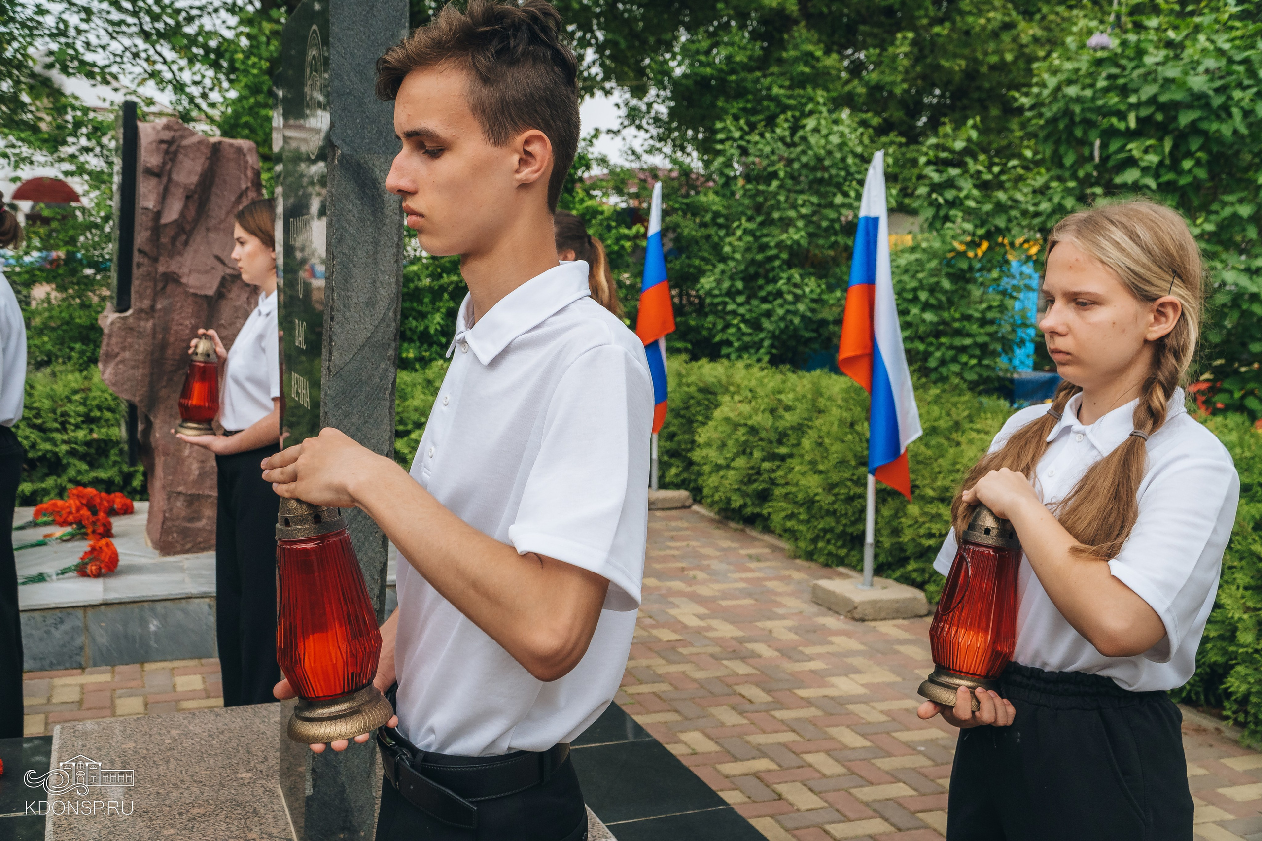 Память о Чернобыле. Новотитаровский Дом культуры