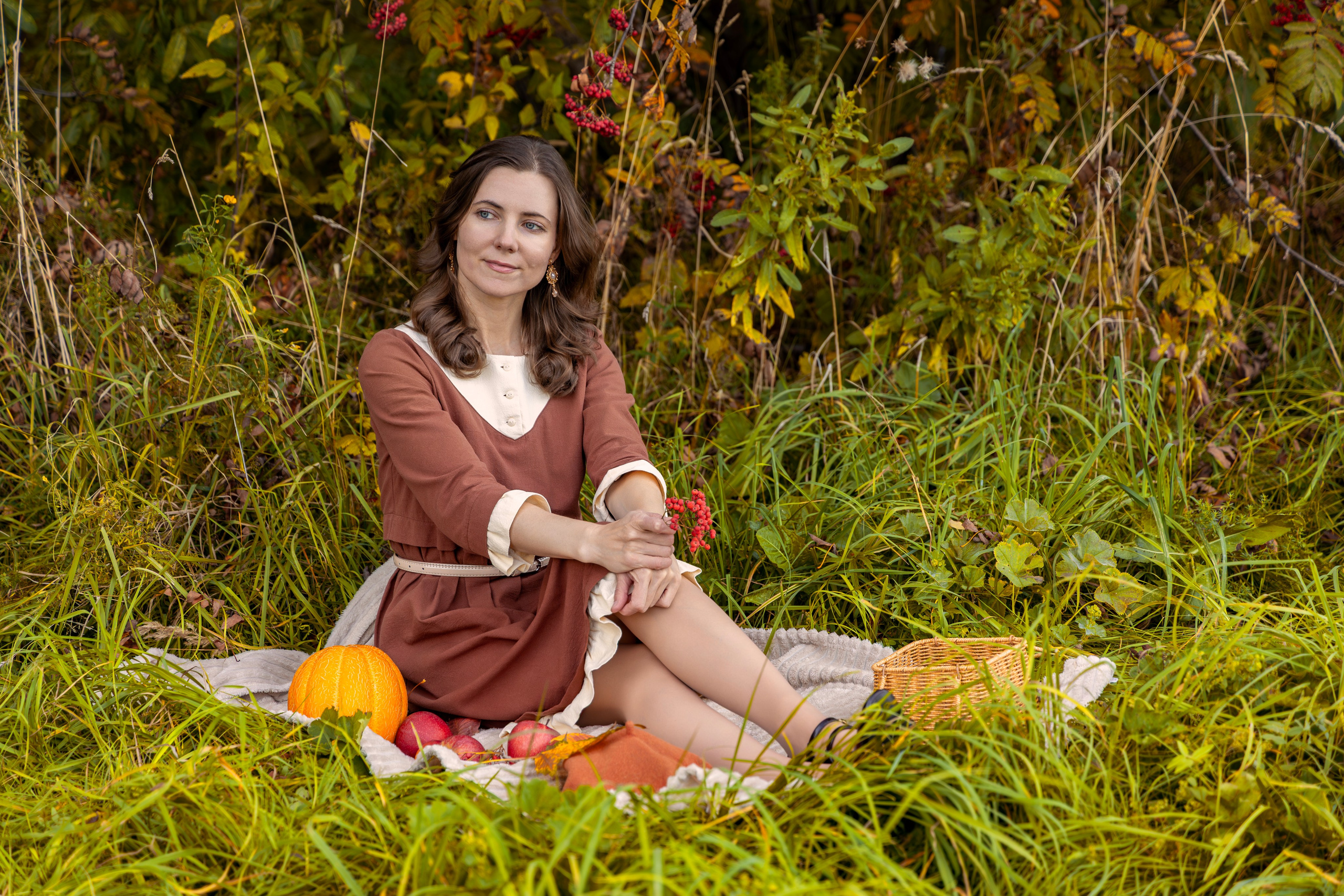 Осень у Борисовских прудов. Репортажный, семейный и студийный фотограф в Москве Демин Алексей