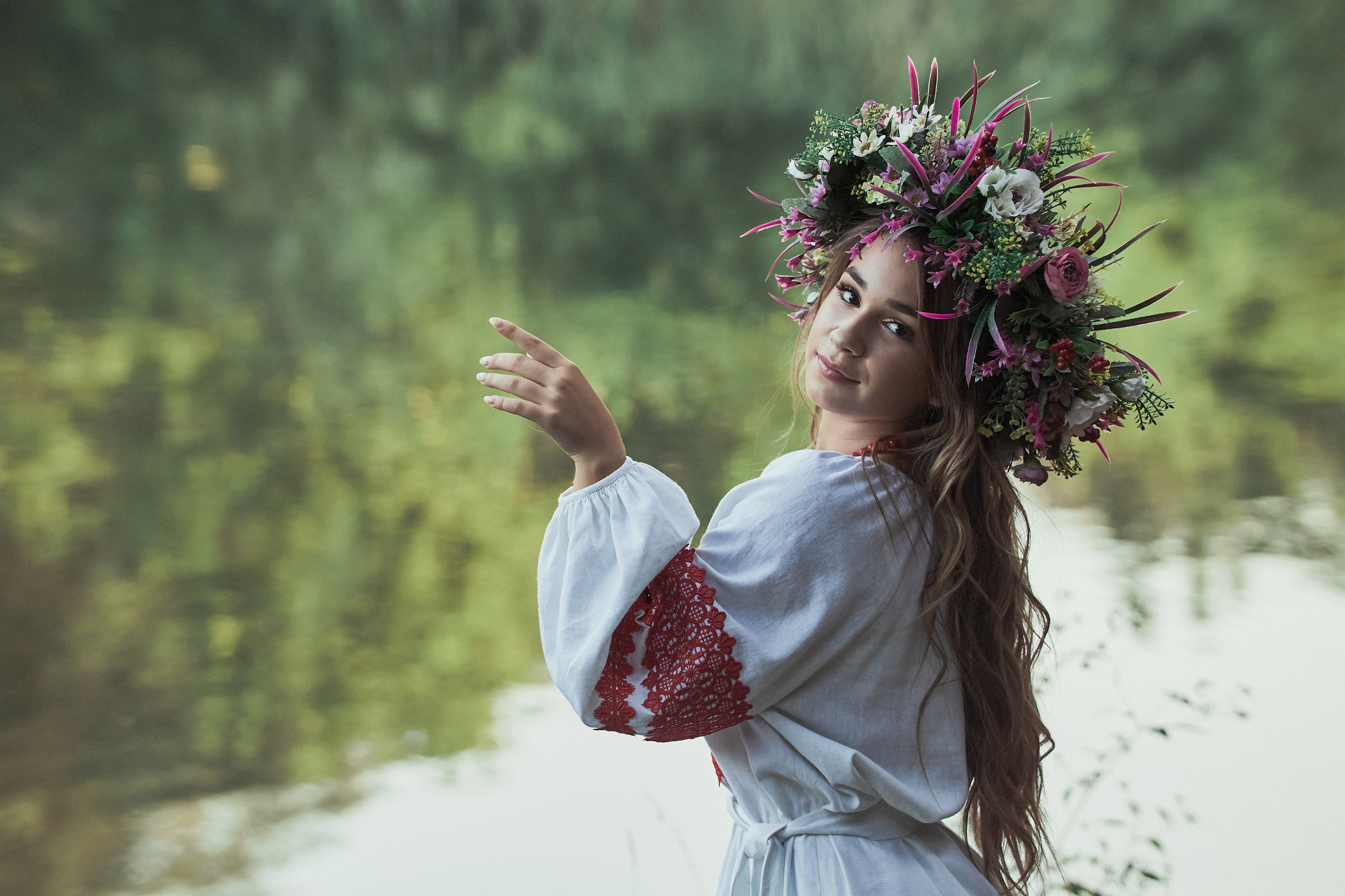 Съемка для Даши на озере. Фотограф Андрей Лёвкин
