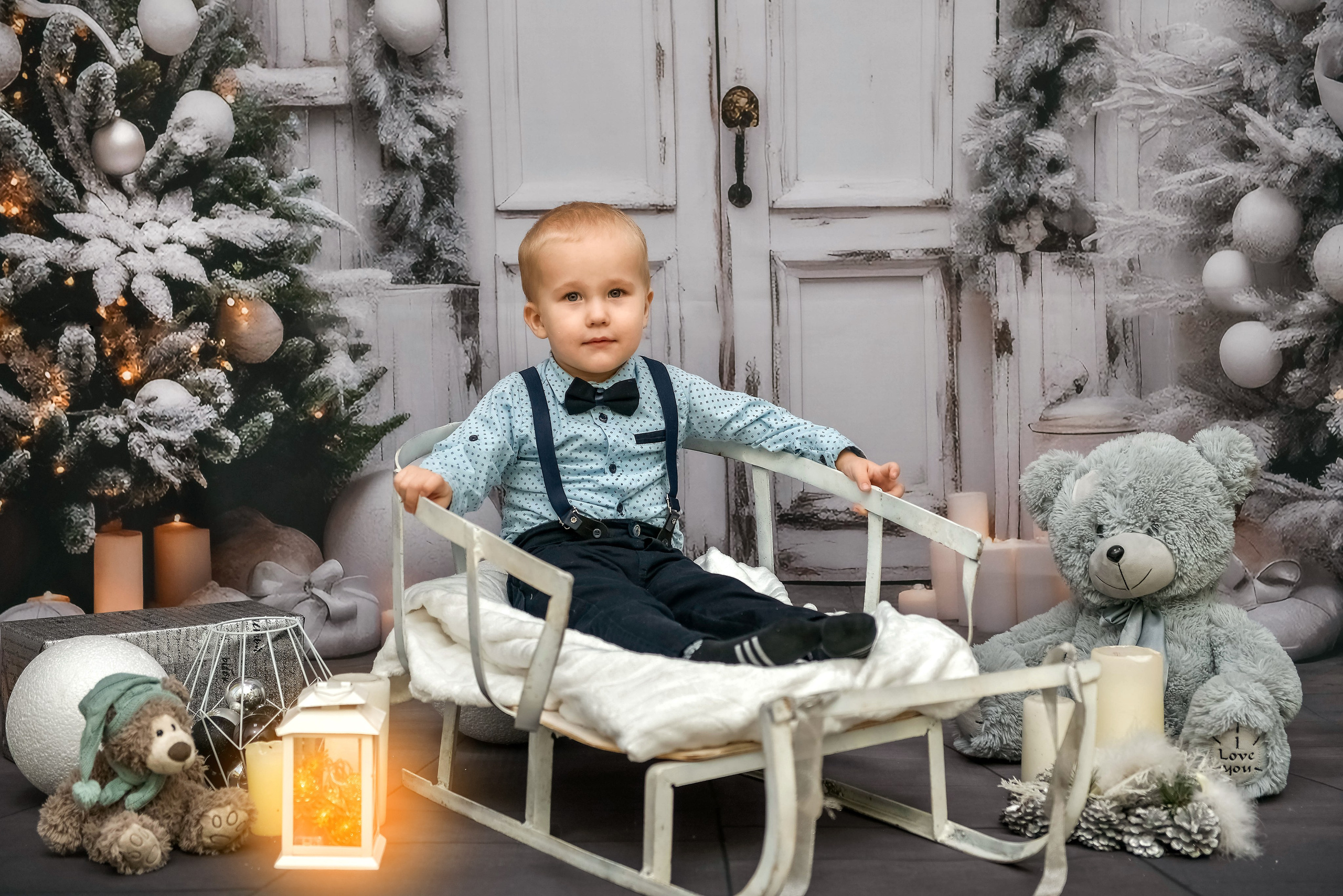 Новогодняя фотосессия в детском саду. Семейный и детский фотограф Татьяна Перевалова