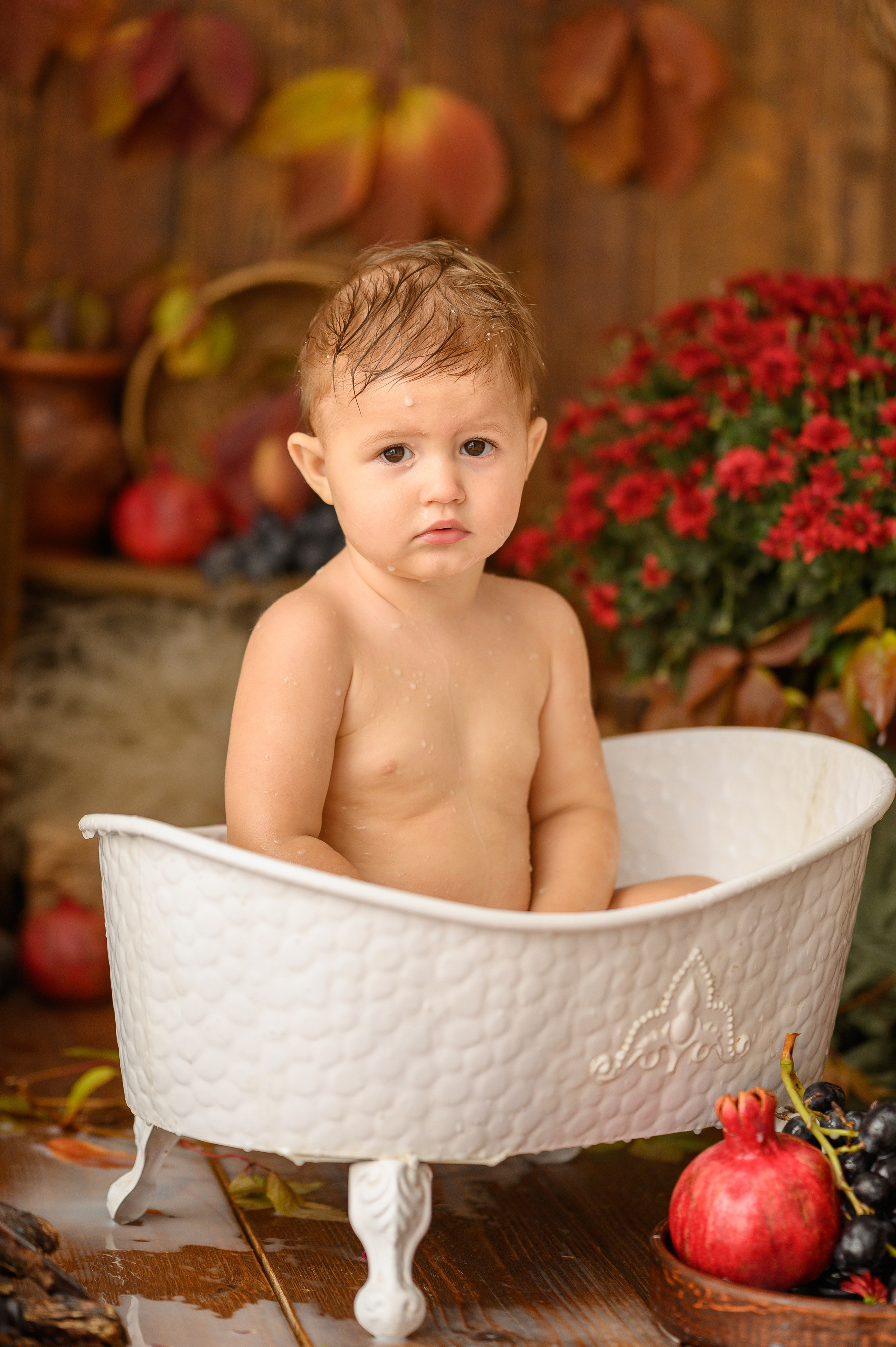 Коля и гранаты-виноград. Детский и семейный фотограф Ирина Гладких