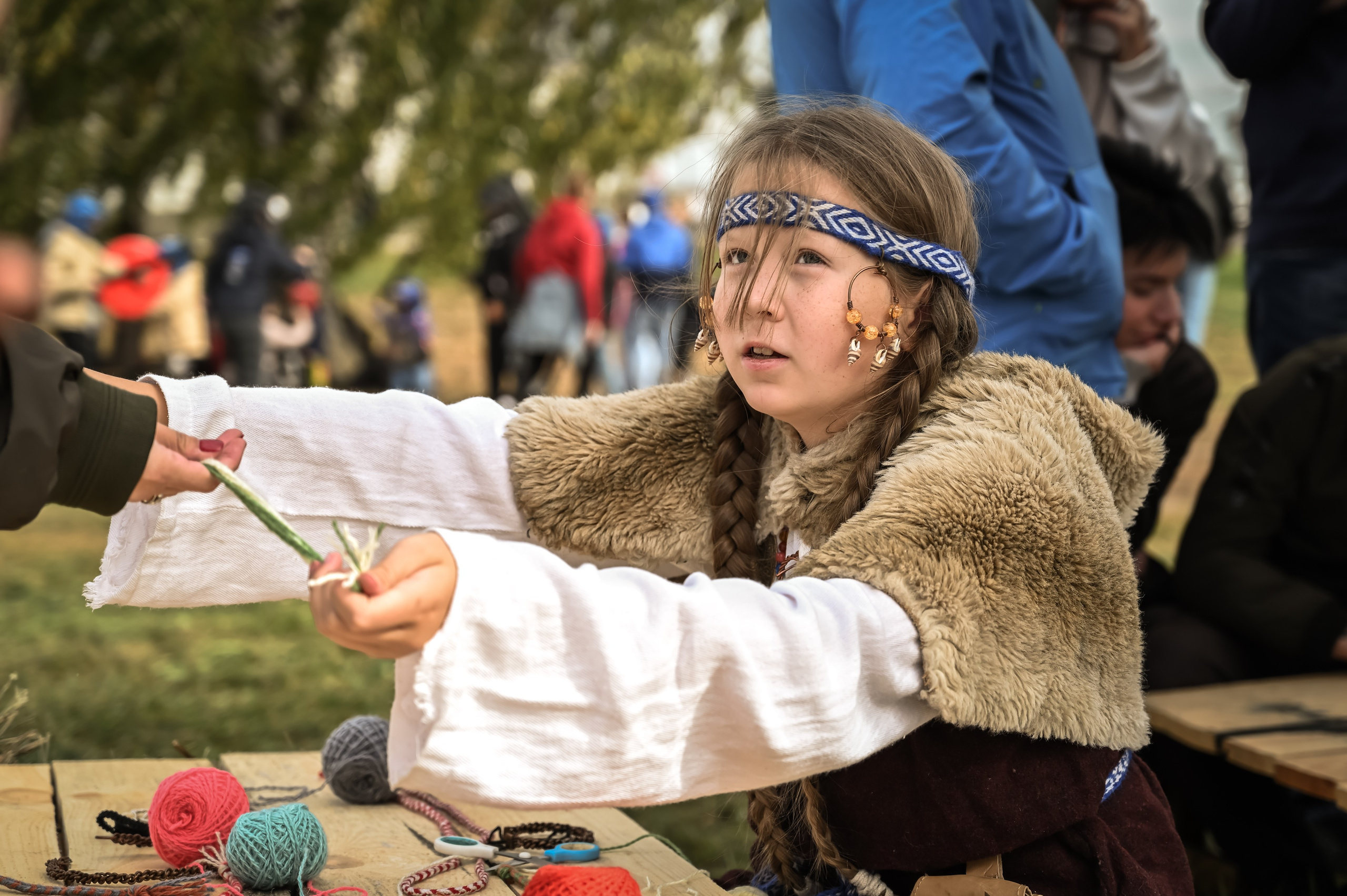 Участники реконструкторы исторического фестиваля Болгар. Путешествие в прошлое в объективе фотографа Алексея Клейменова