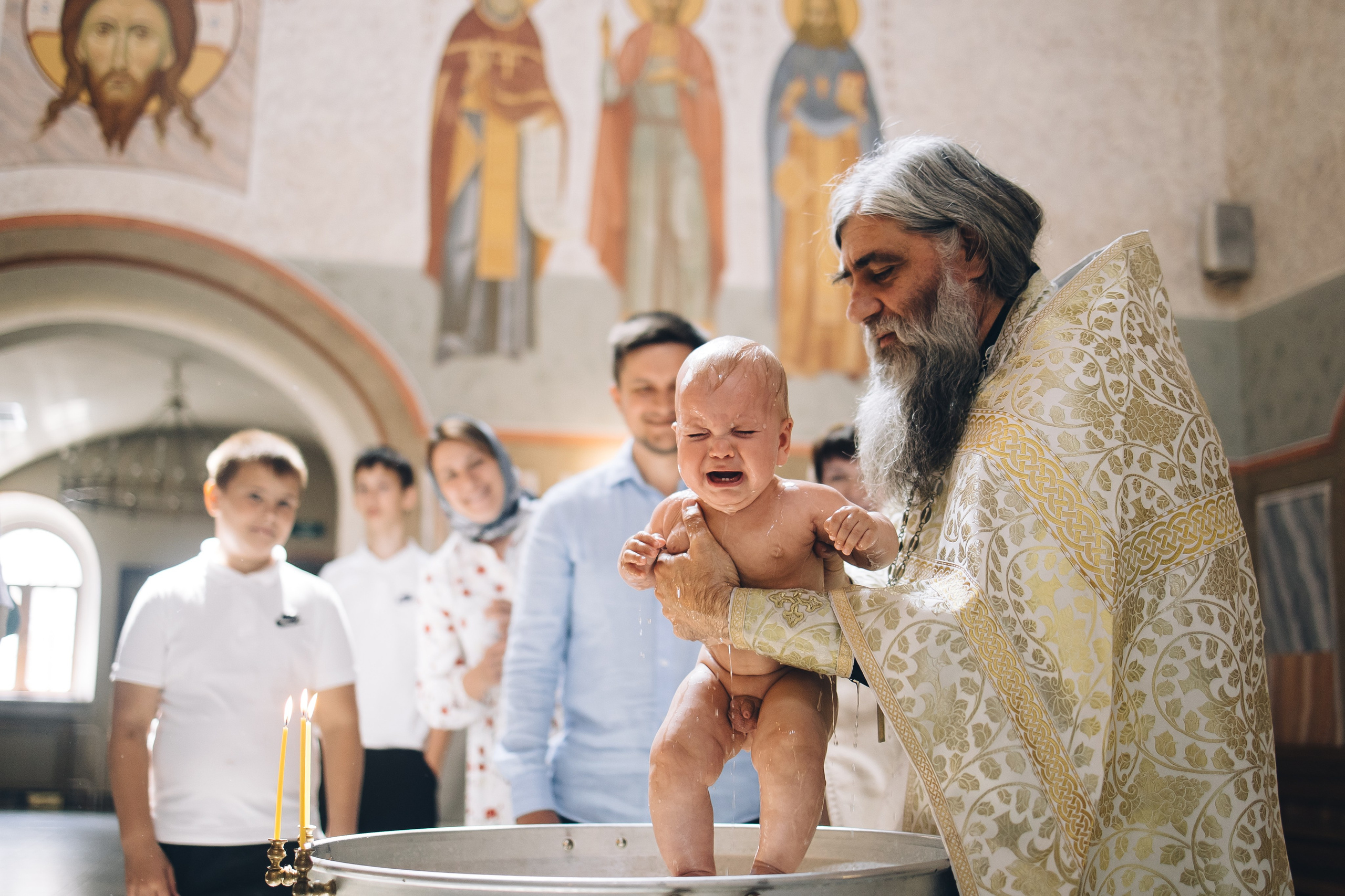 Крещение, Москва. Анна Атаян Фотограф