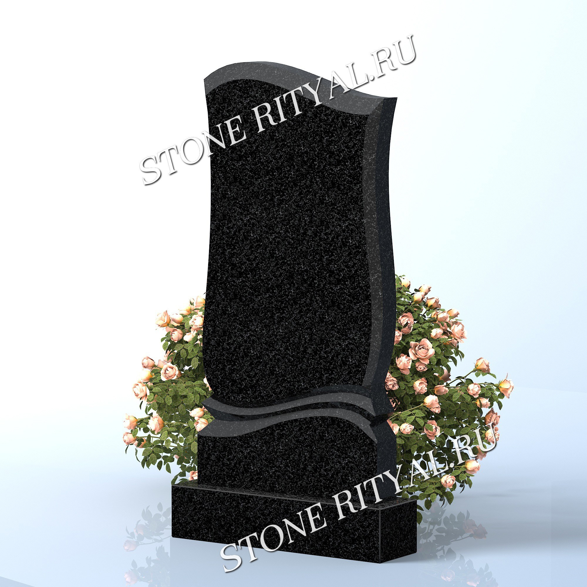 Вертикальные памятники прямые. Изготовление и установка памятников в Москве и МО