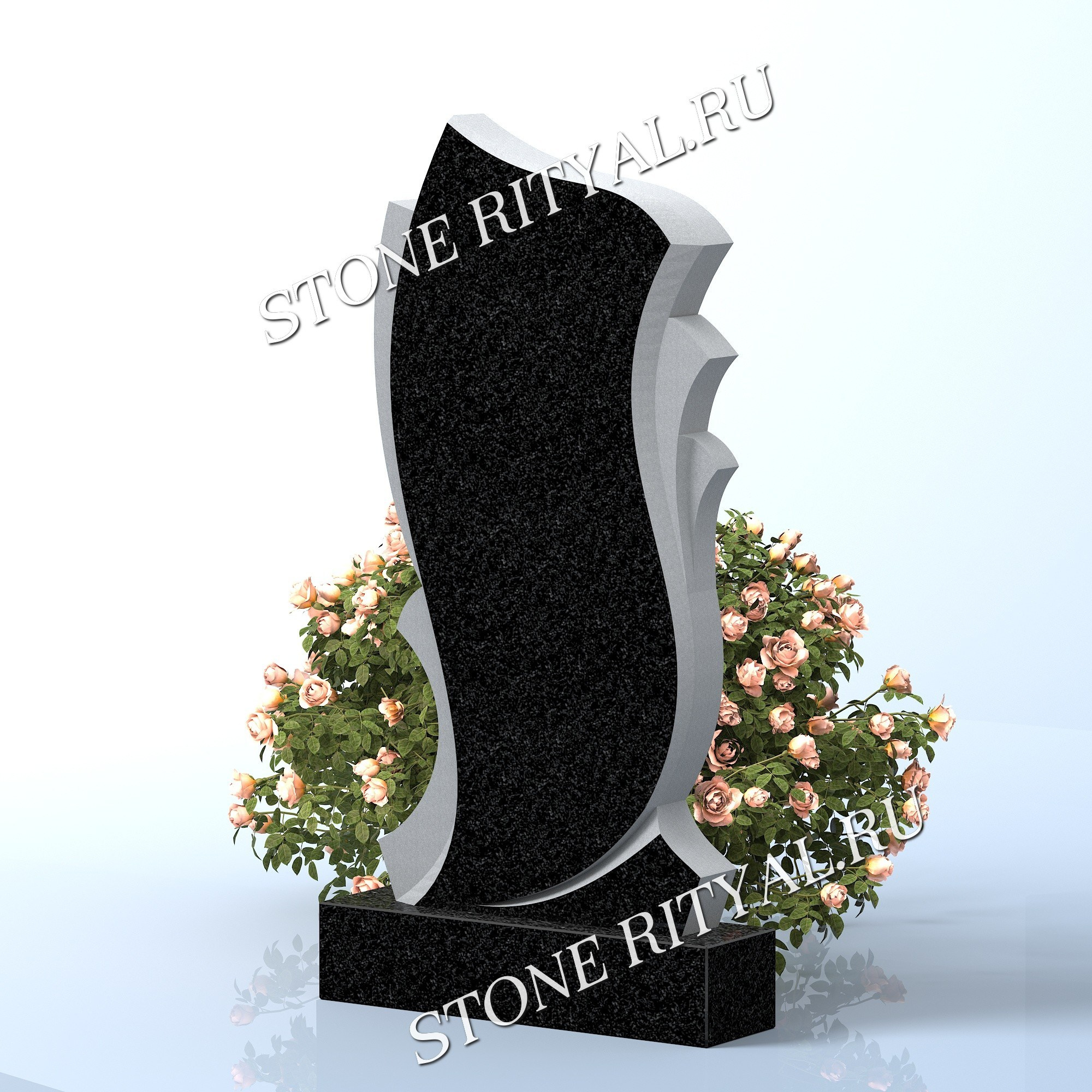 Вертикальные памятники фигурные. Изготовление и установка памятников в Москве и МО