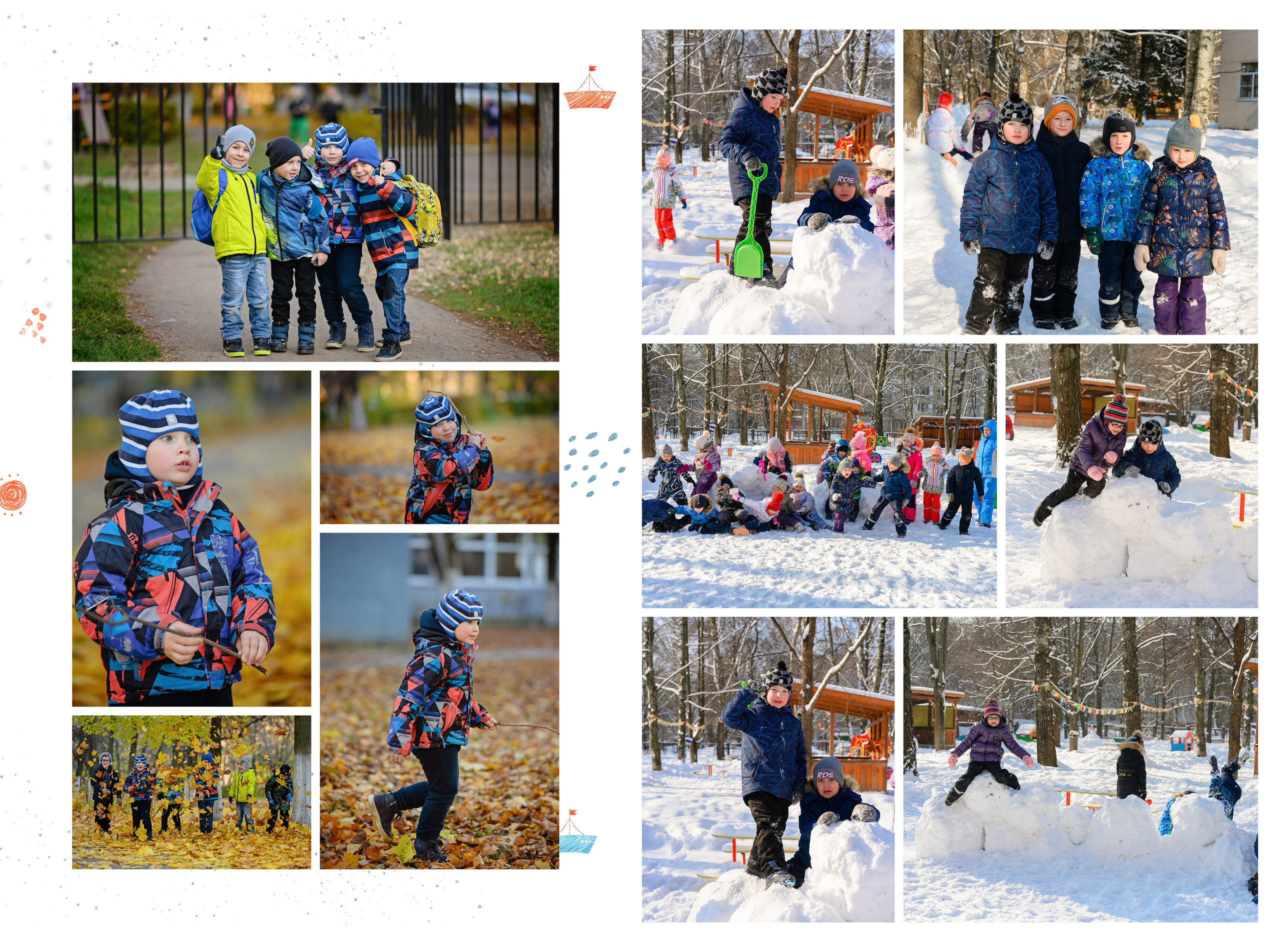 Детский сад. Выпускные и ежегодные школьные альбомы в Москве и Московской области