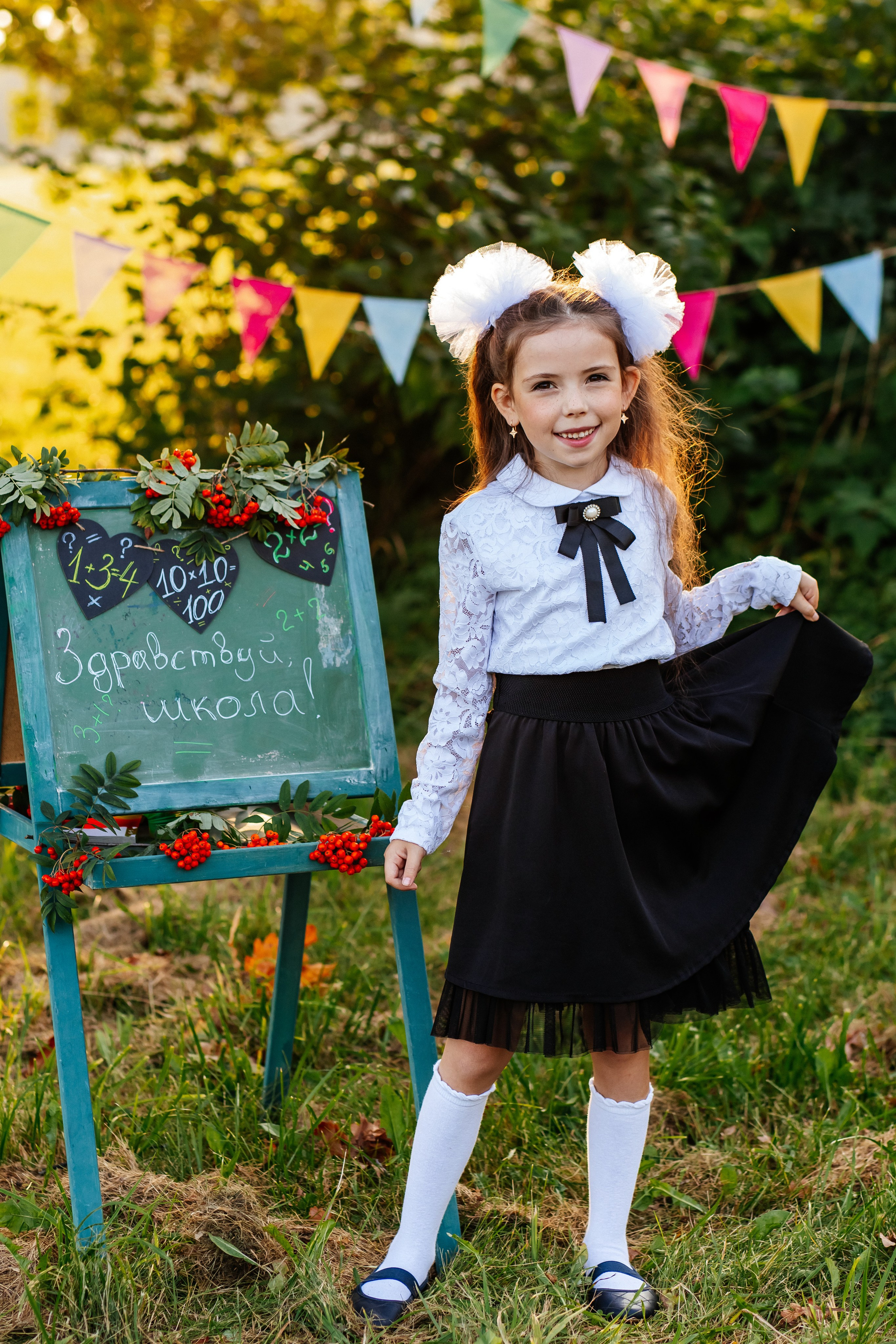 Школьная фотосессия в Петергофе