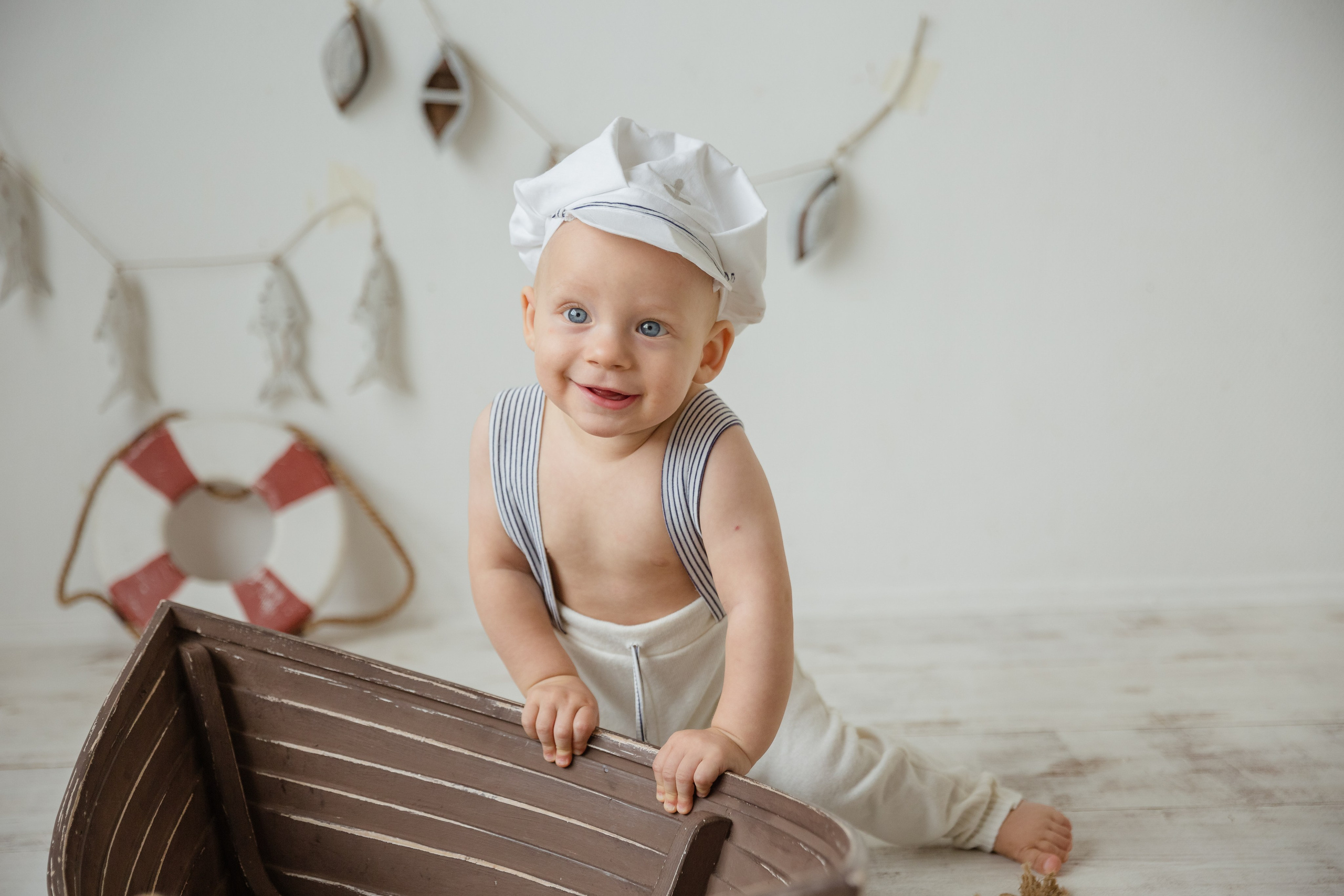 Фотосессия малышей до года