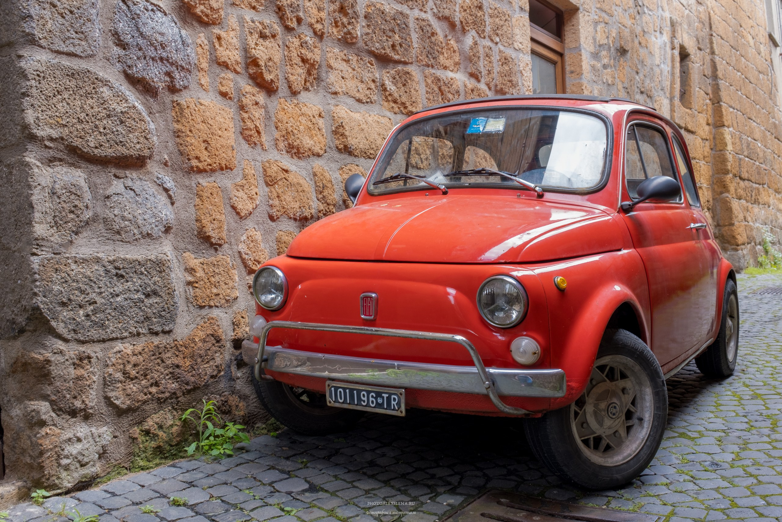 Орвието — итальянский городок. Авторские стильные фотокартины