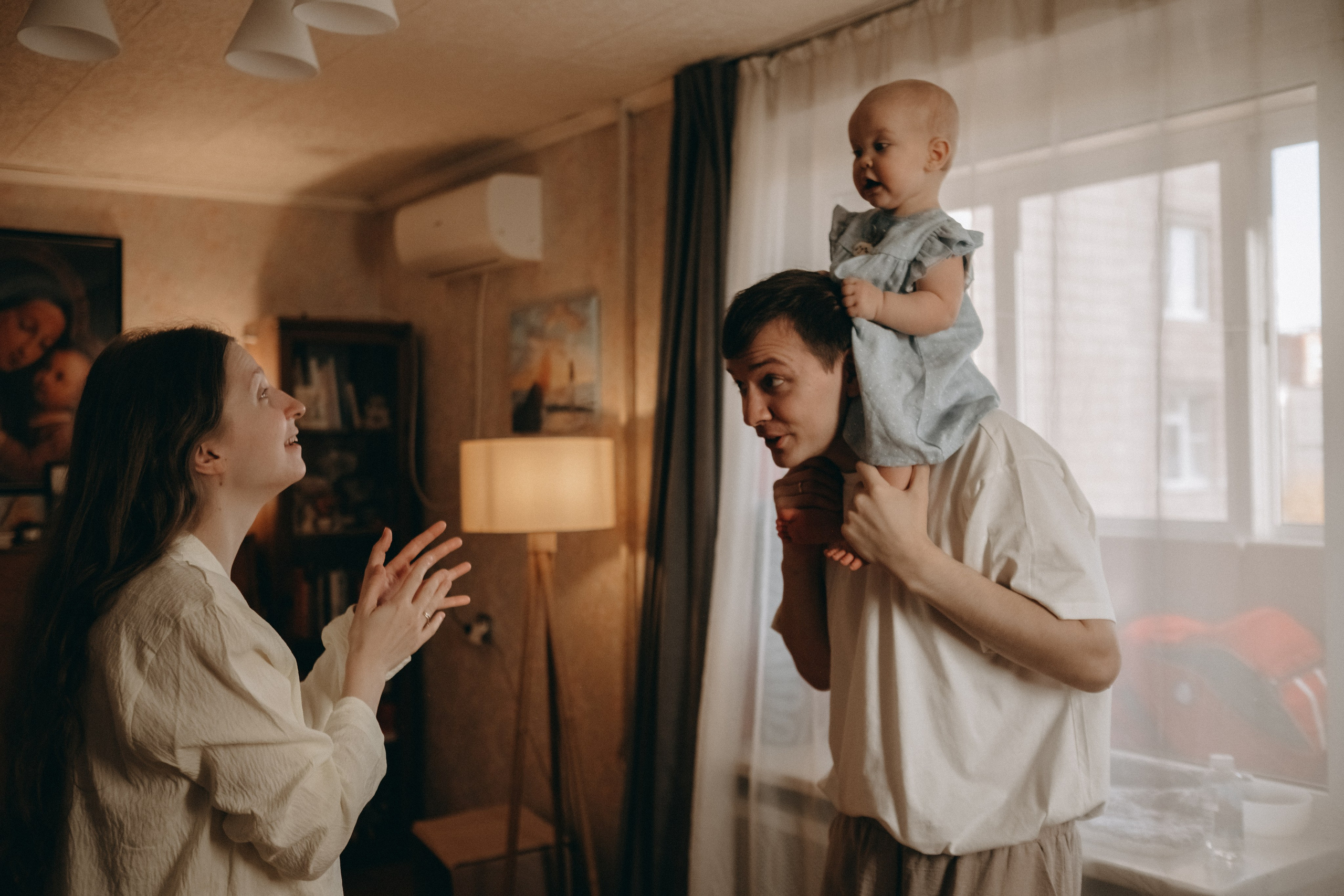 Теплая домашняя. Семейный фотограф в Санкт-Петербурге Дарья Косянчук