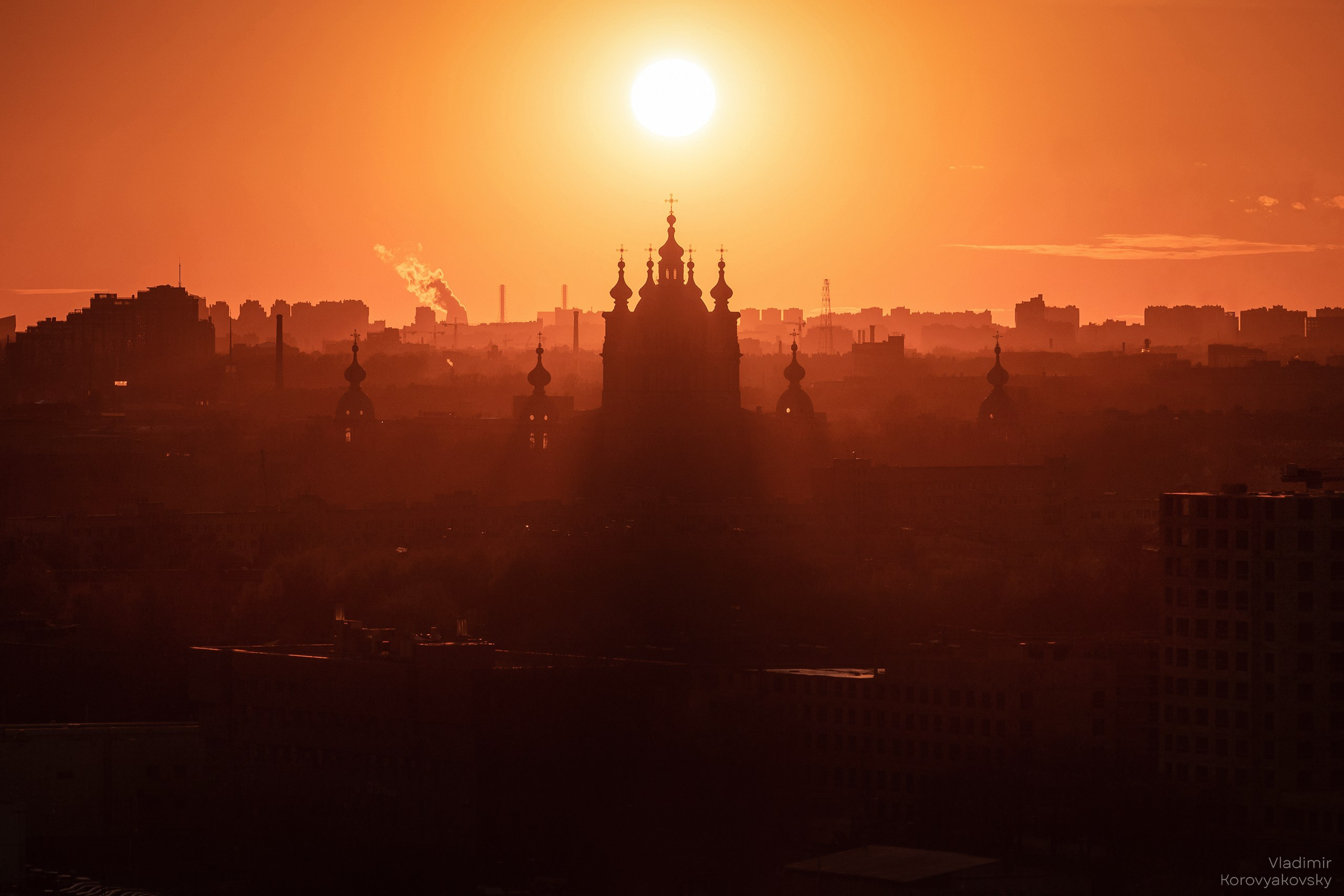 City landscape. Photographer Vladimir Korovyakovsky