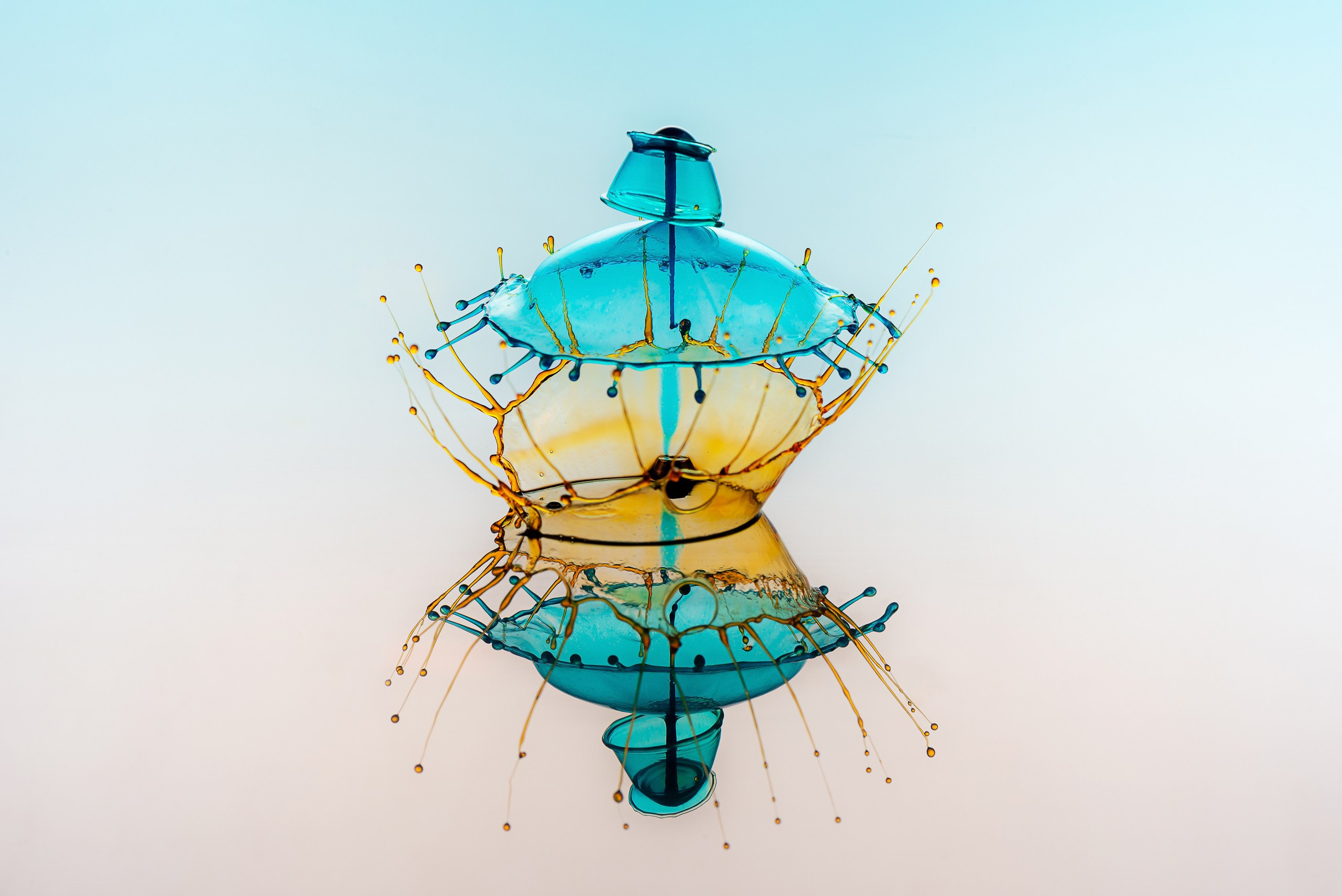 Скульптуры из воды Сергея Толмачева