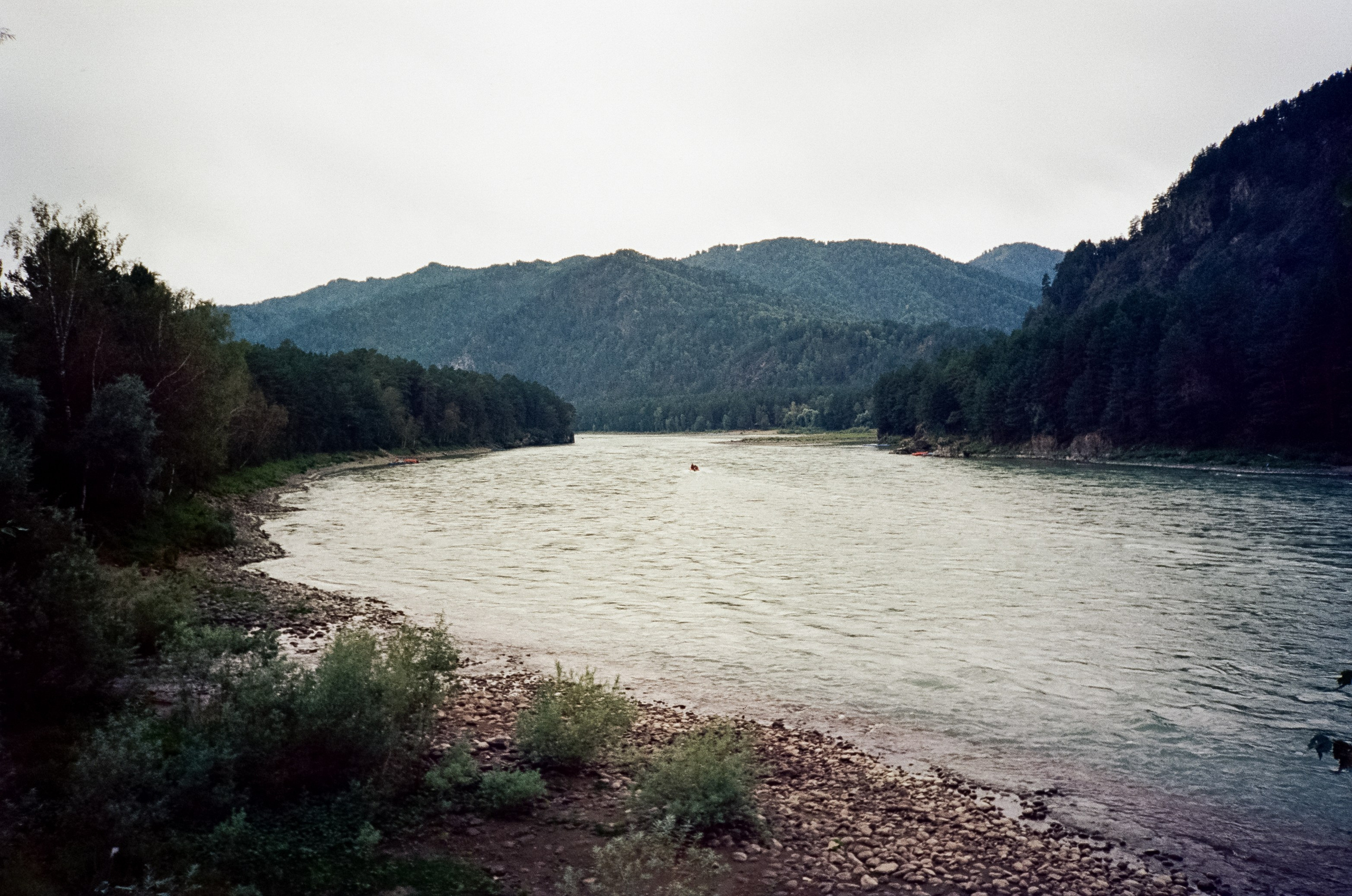 Тихий берег и Скала. Панорамы Катуни. Фотограф-документалист Мария Осокина