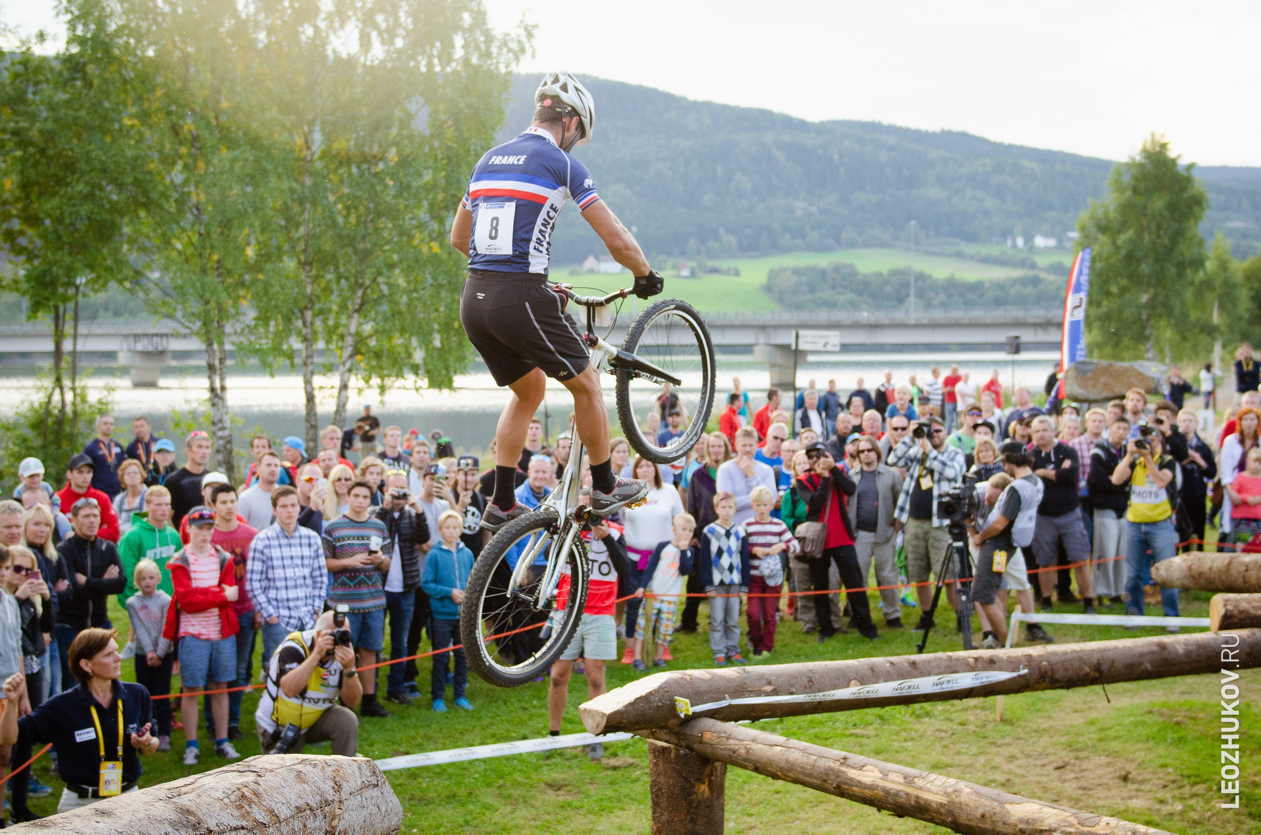 UCI Trials World Championships 2014. Sports photographer Leonid Zhukov