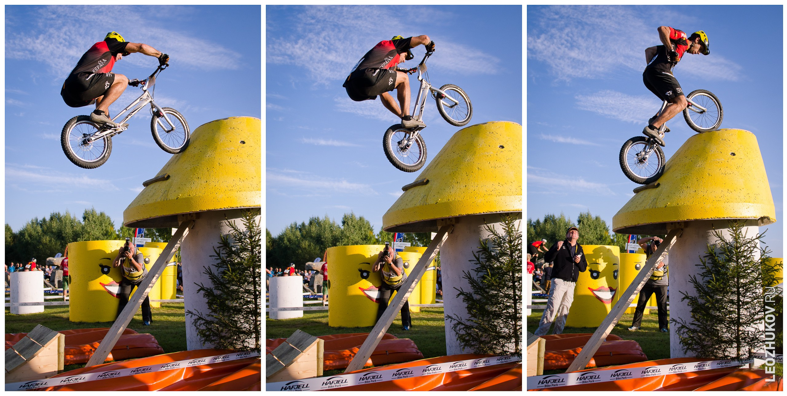 UCI Trials World Championships 2014. Sports photographer Leonid Zhukov