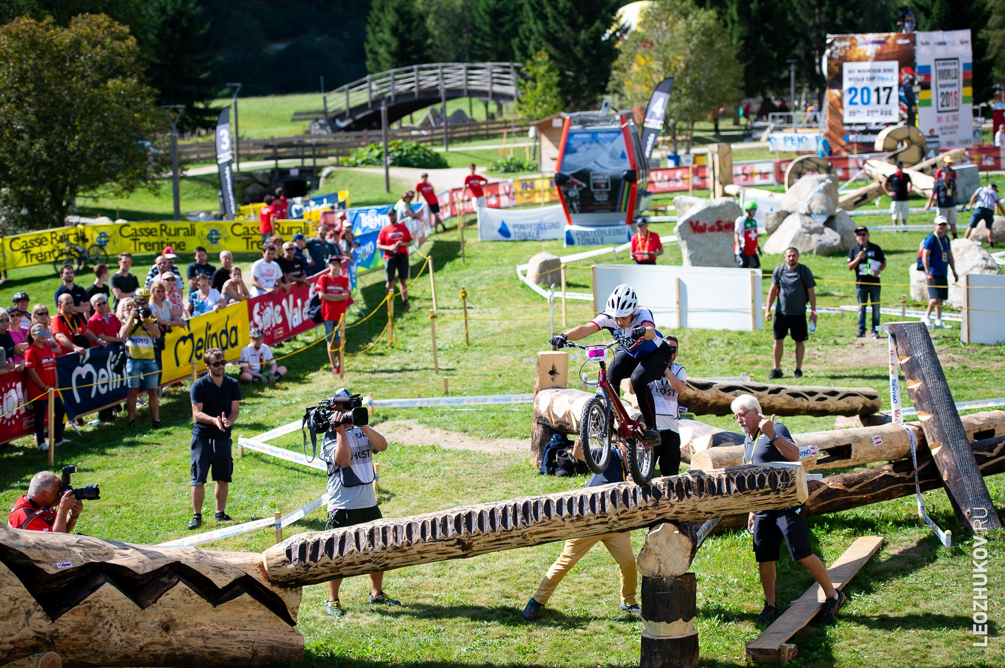 UCI Trials World Championships 2016 — finals. Sports photographer Leonid Zhukov