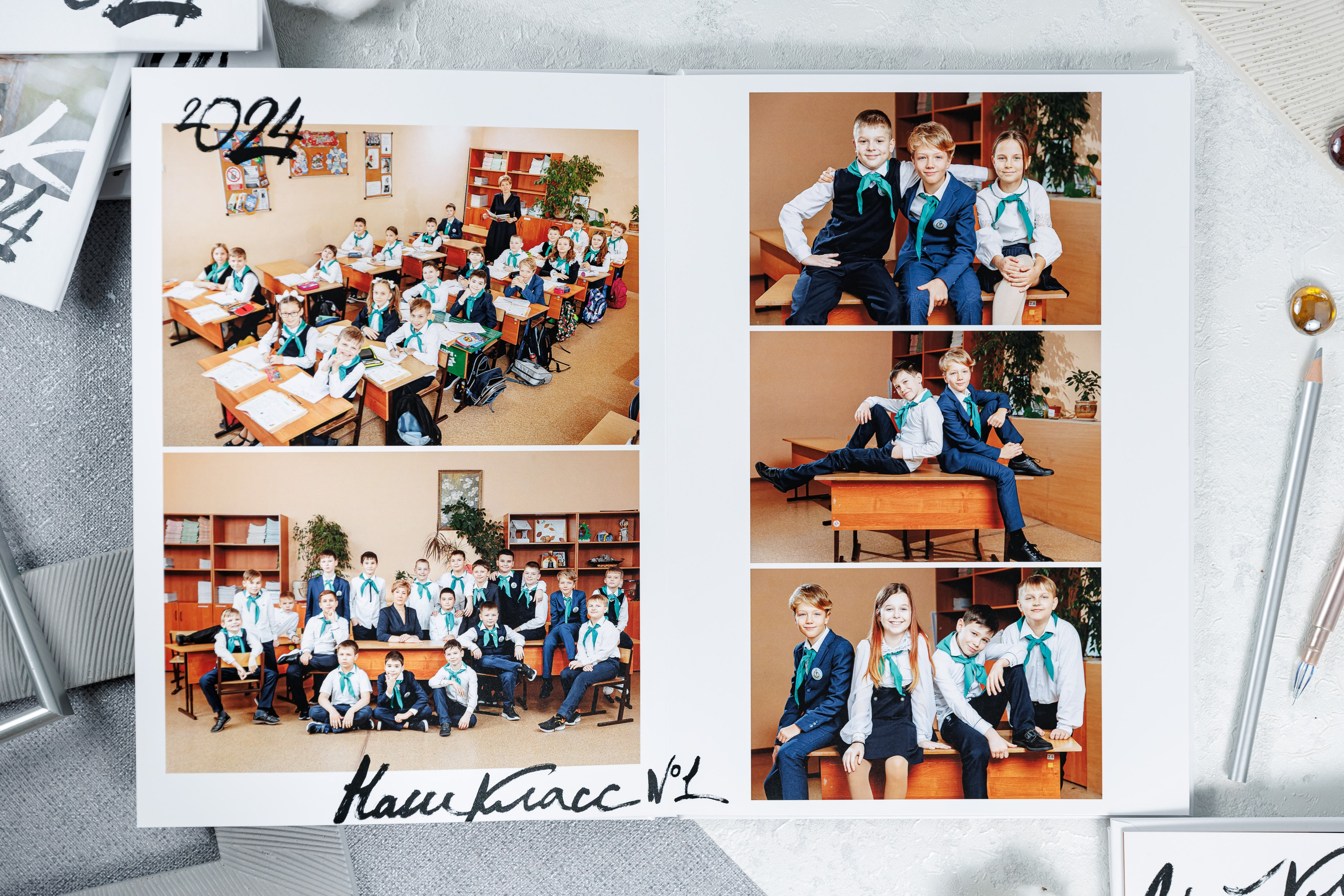 Выпускные альбомы 4 класс. Семейный и детский фотограф Комина Елена, Власиха, Одинцово