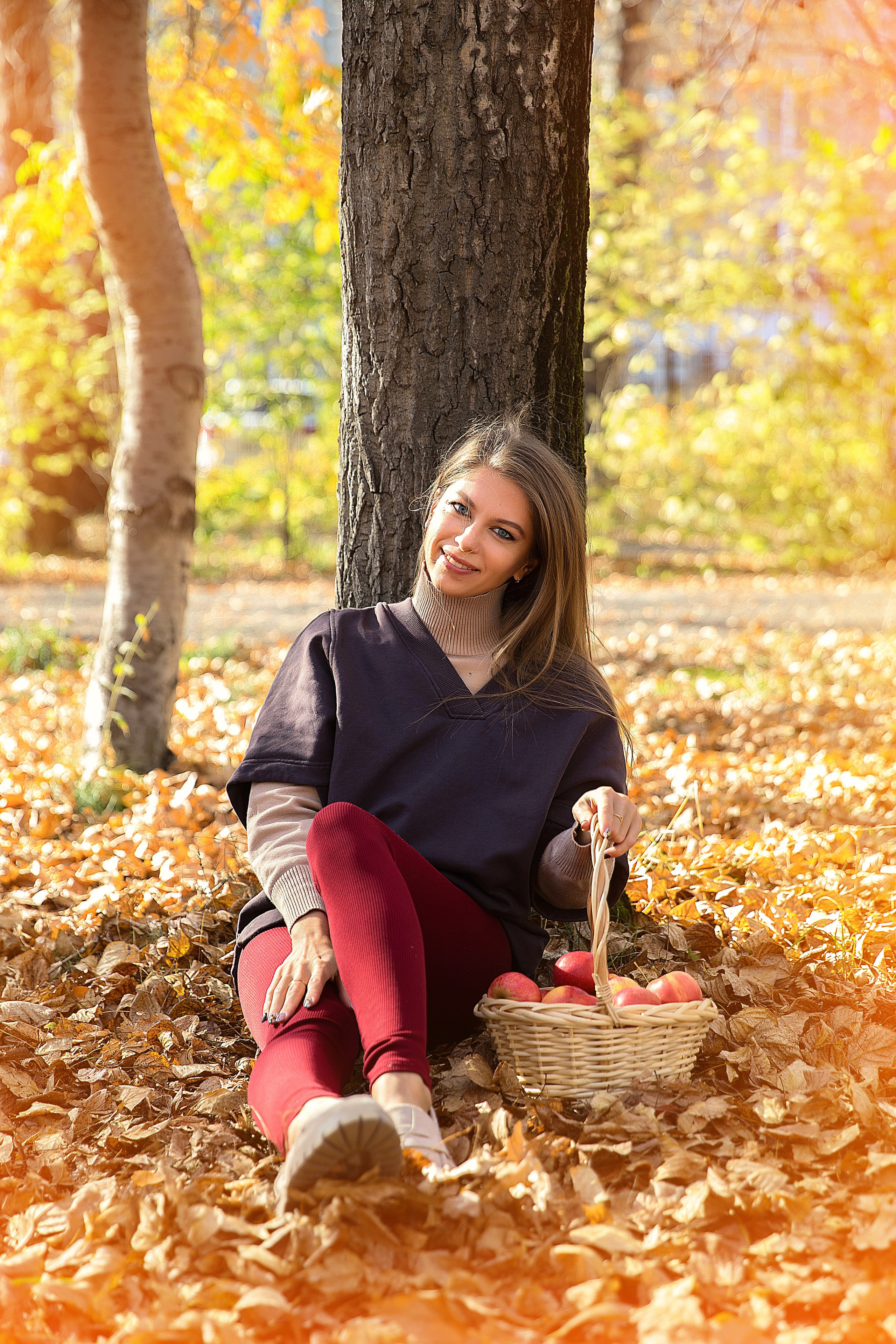 Осенняя прогулка. Детский школьный фотограф в Кемерово Зиновьева Екатерина