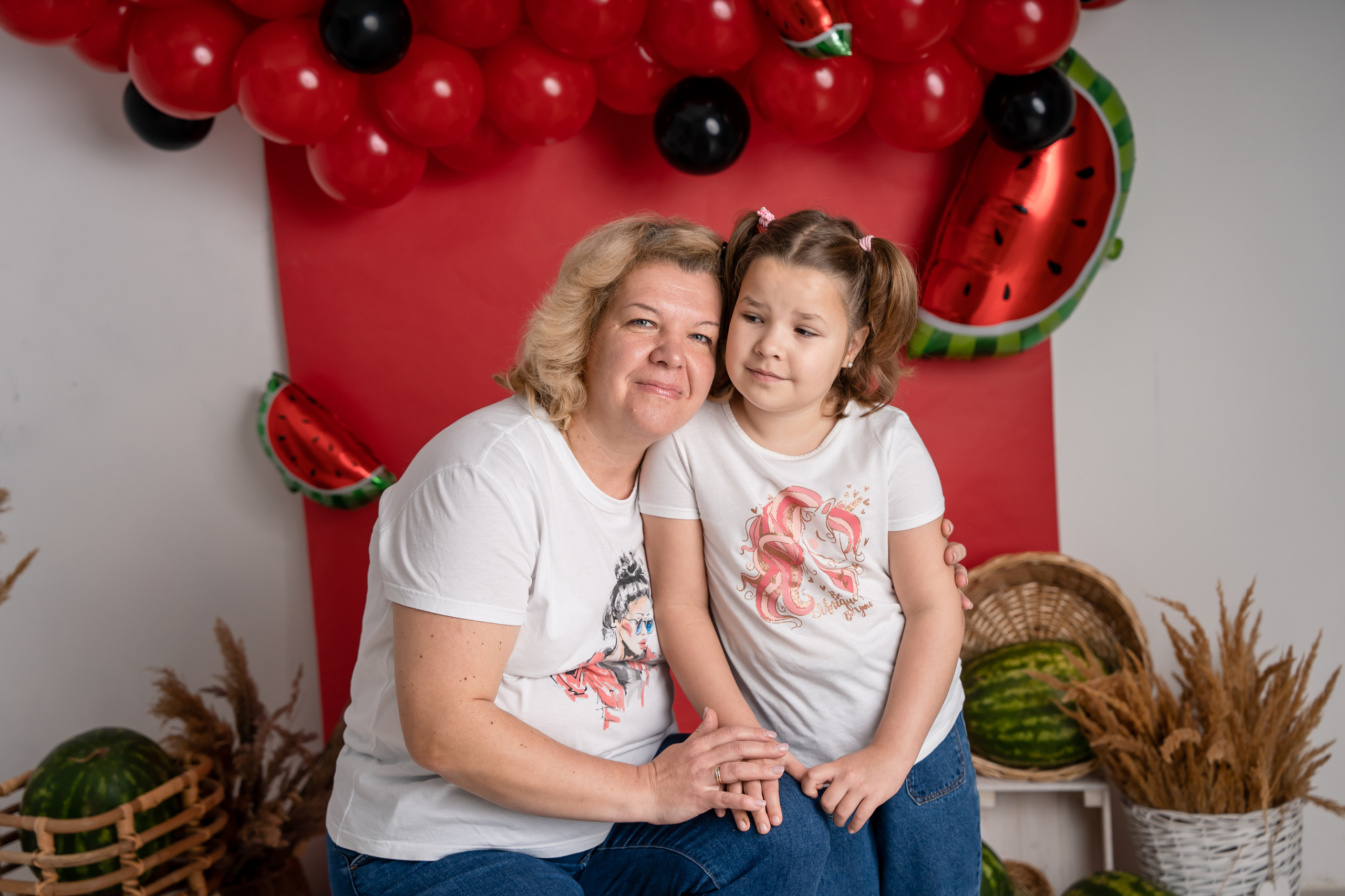 Арбузный фотодень. Детский, семейный фотограф: newborn, беременность, годовасие, репортаж. Москва