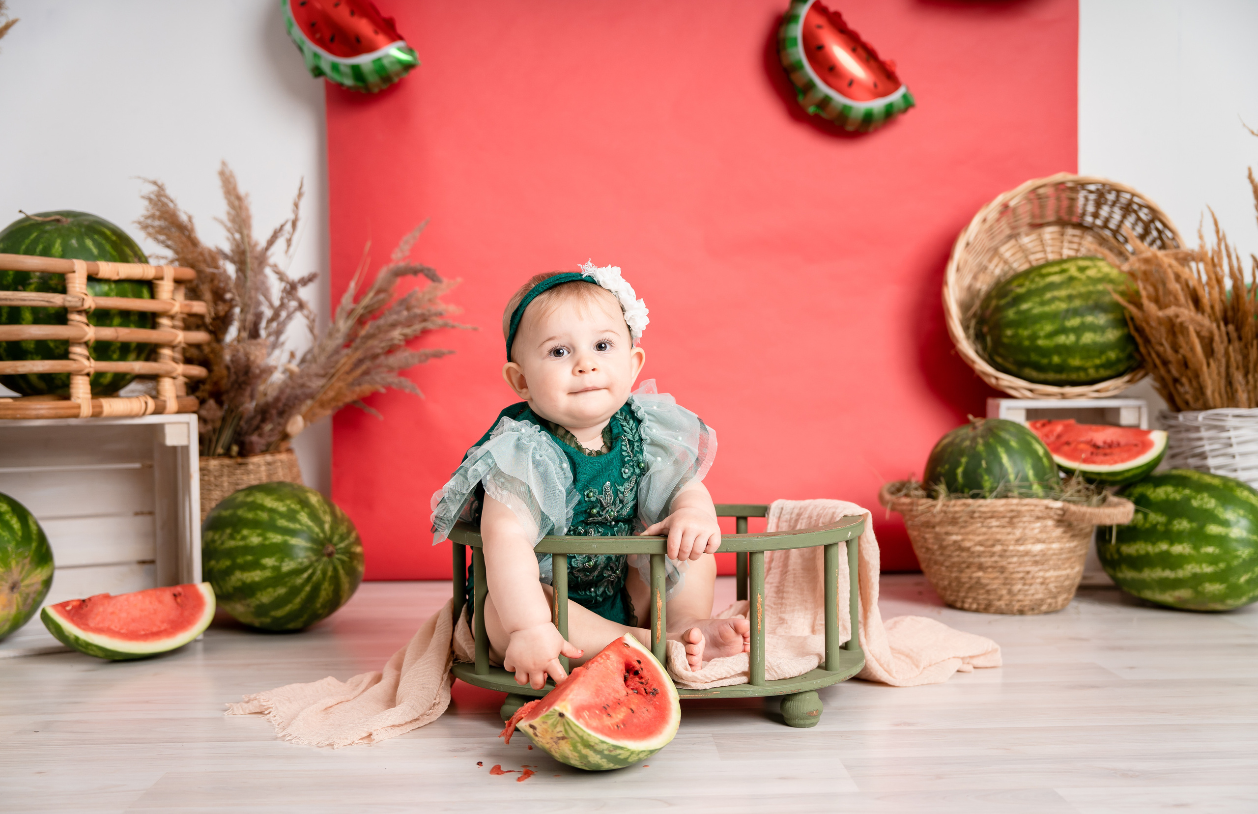 Арбузный фотодень. Детский, семейный фотограф: newborn, беременность, годовасие, репортаж. Москва