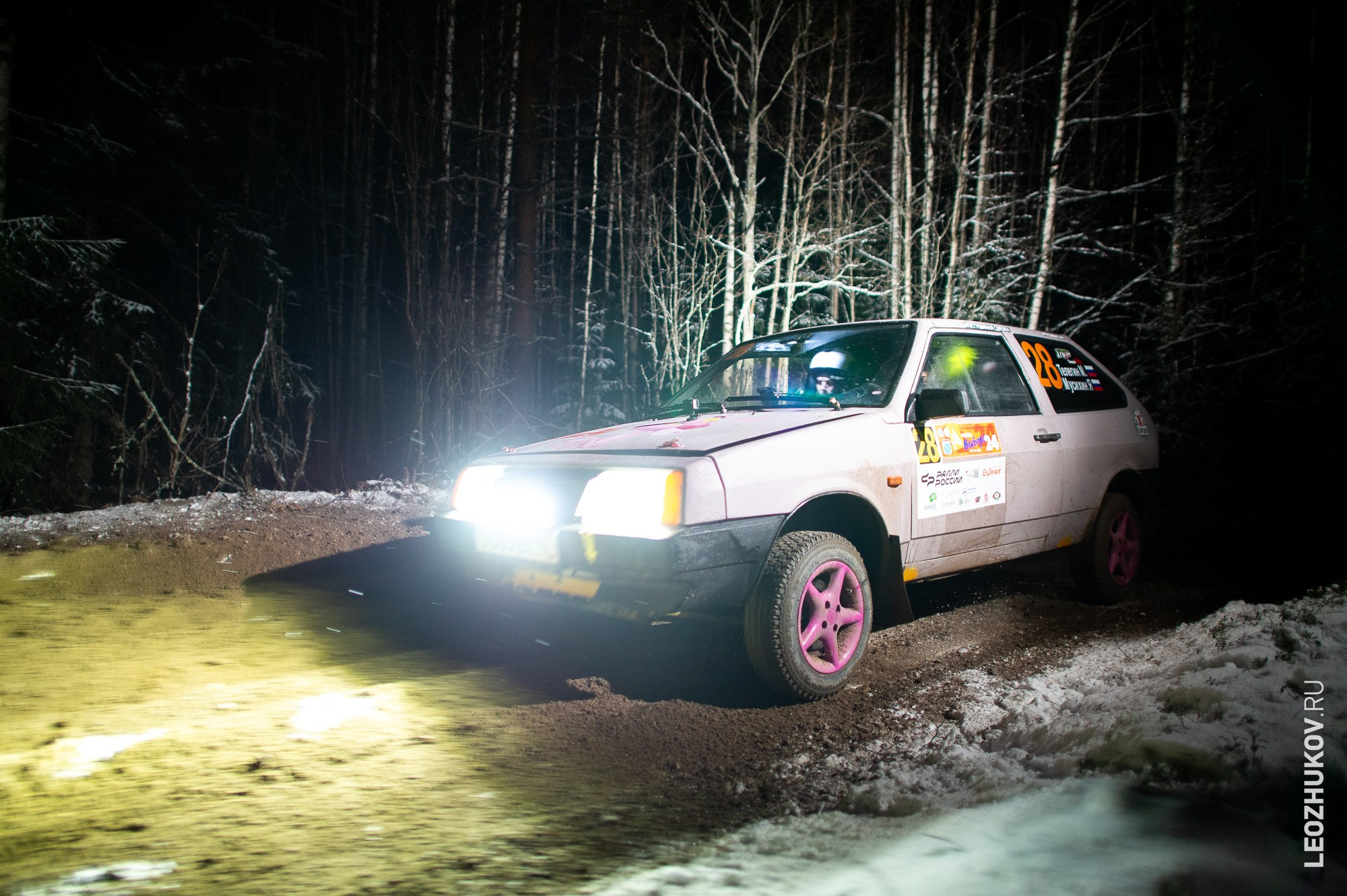 Rally Vyborg 2024. Sports photographer Leonid Zhukov