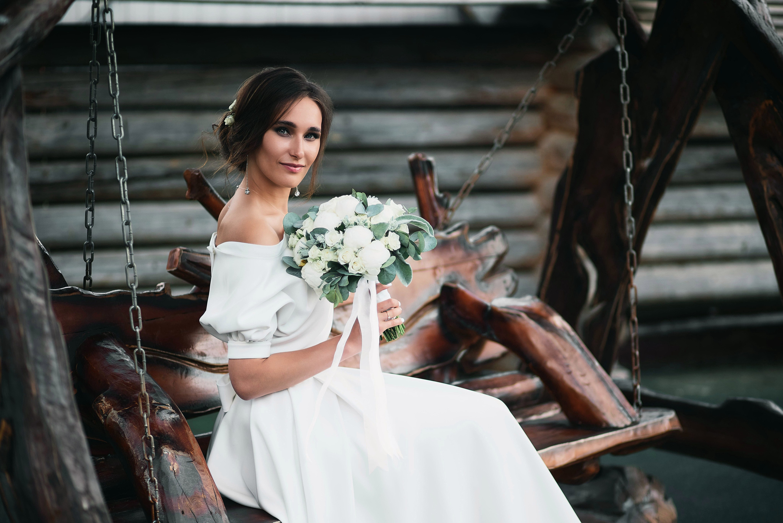 Свадебная Фотосессия Ирины и Сергея в загородном клюбе Лачи